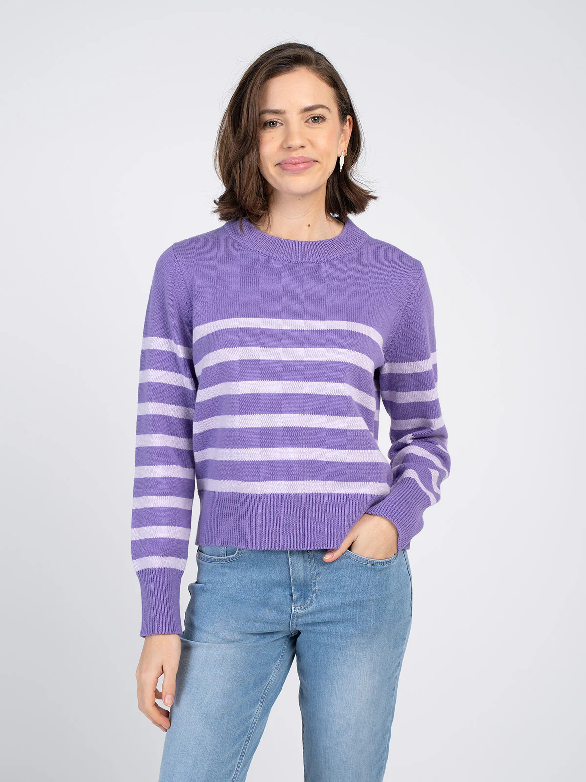 Boxy Stripe Jumper