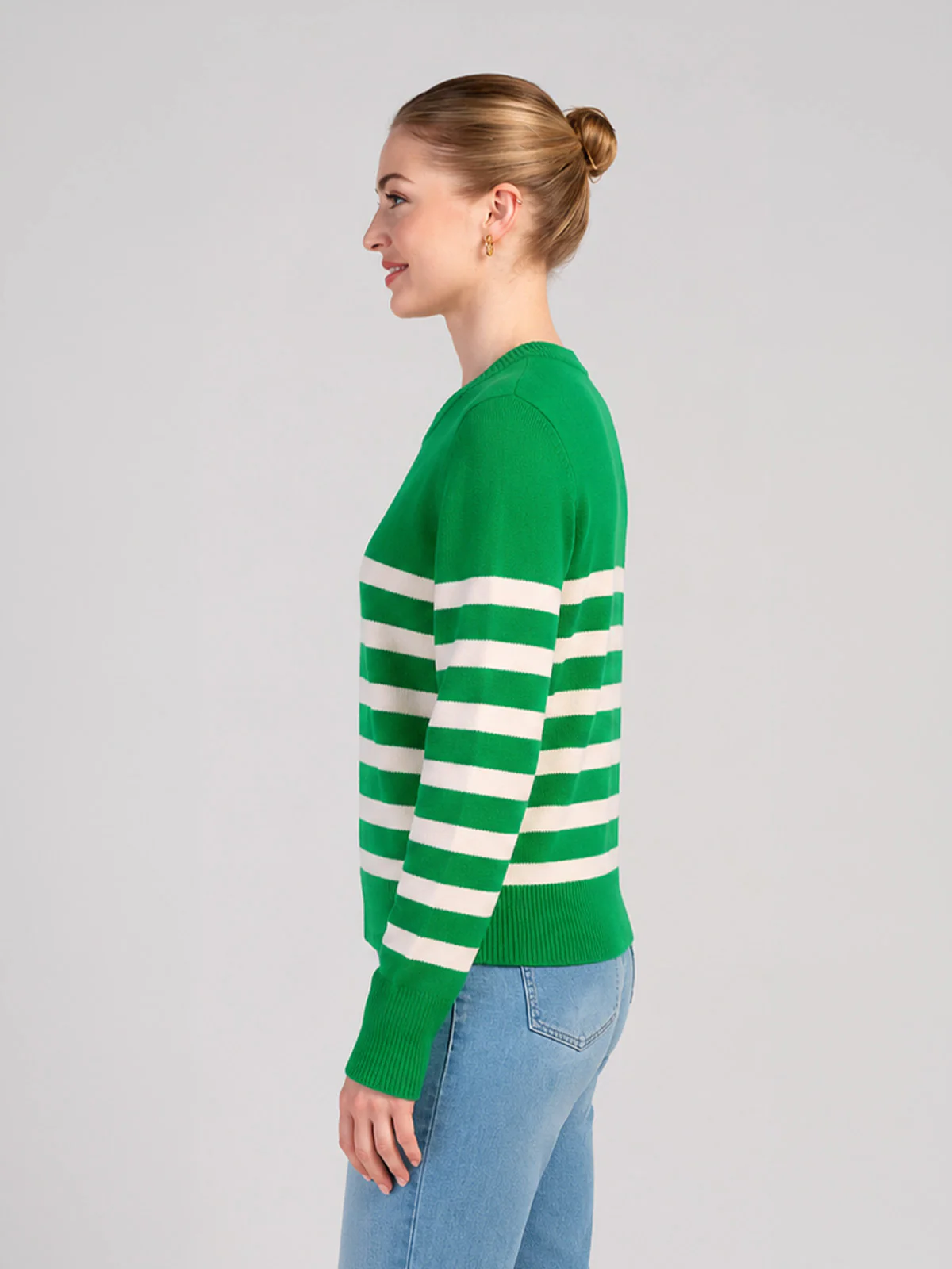 Boxy Stripe Jumper - Image 13