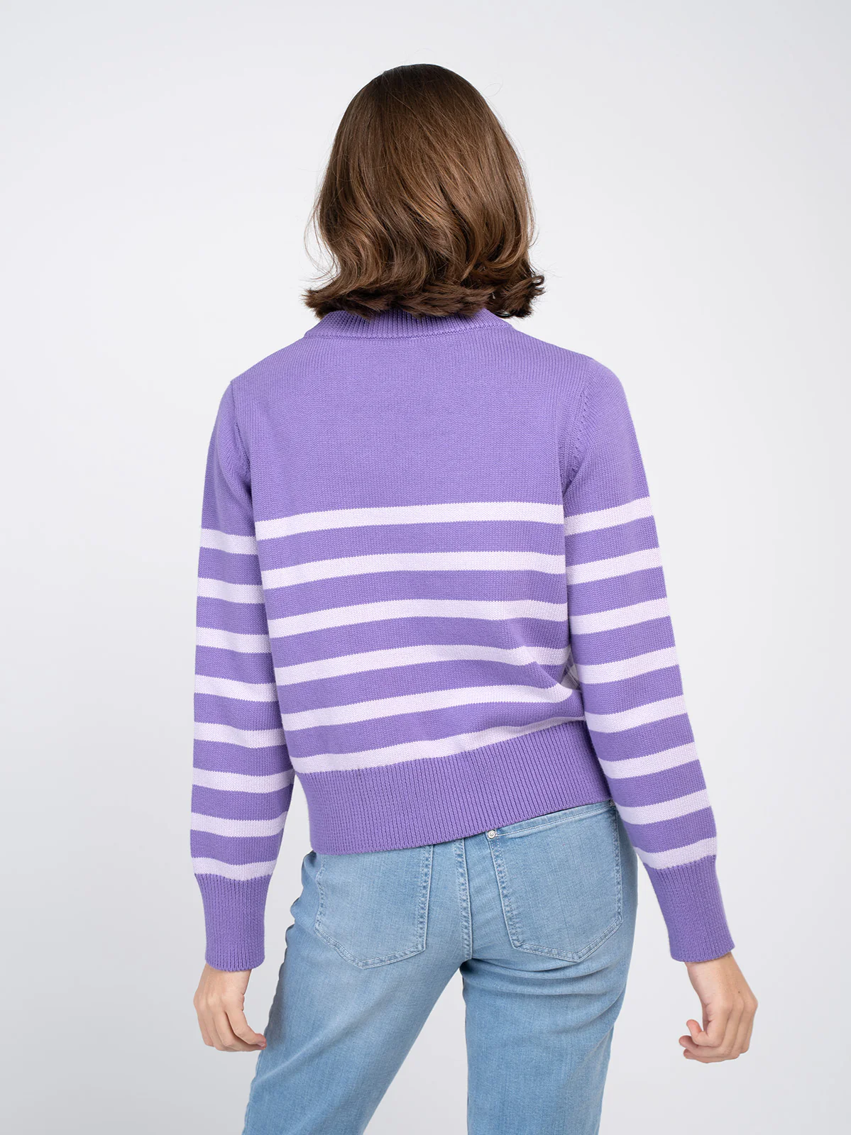 Boxy Stripe Jumper - Image 2
