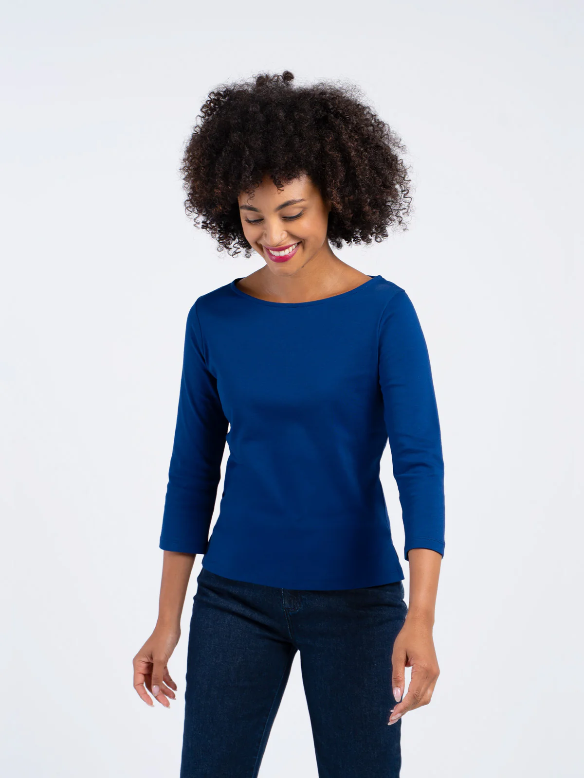 Bryony Boat Neck 3/4 Sleeve - Image 11