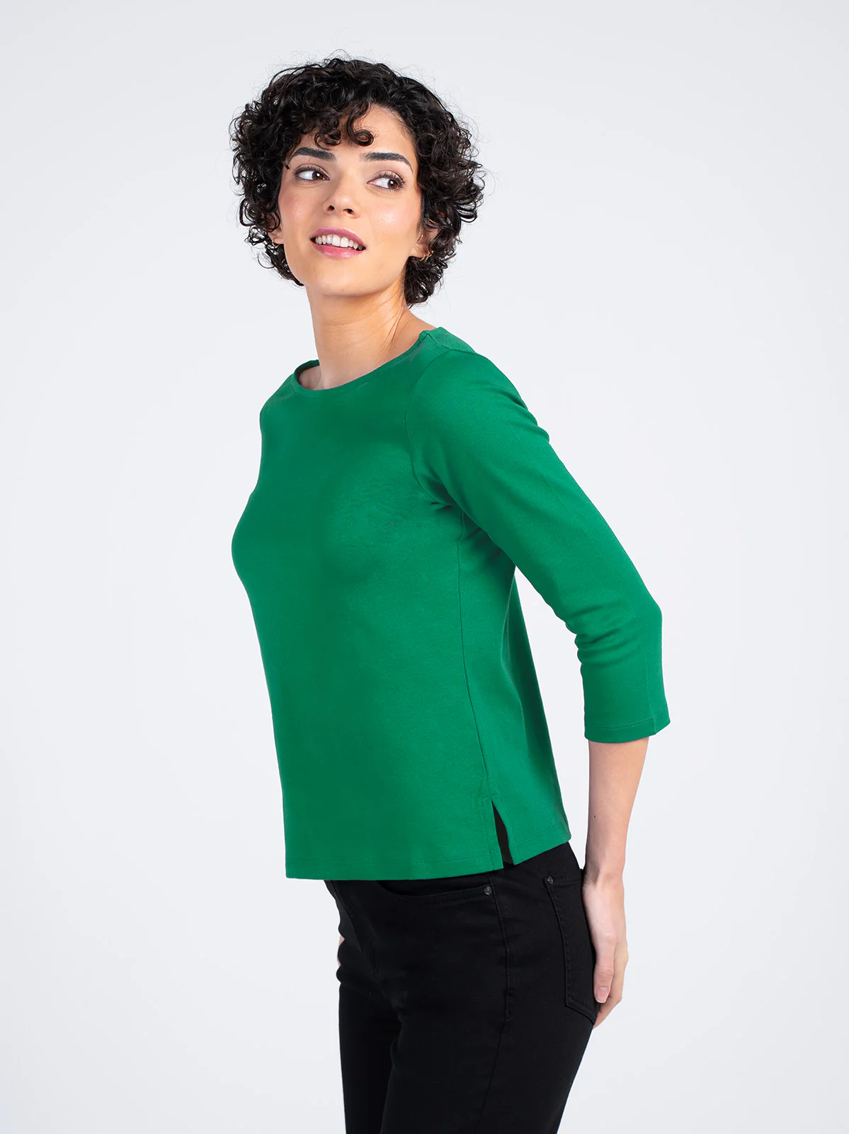 Bryony Boat Neck 3/4 Sleeve - Image 30
