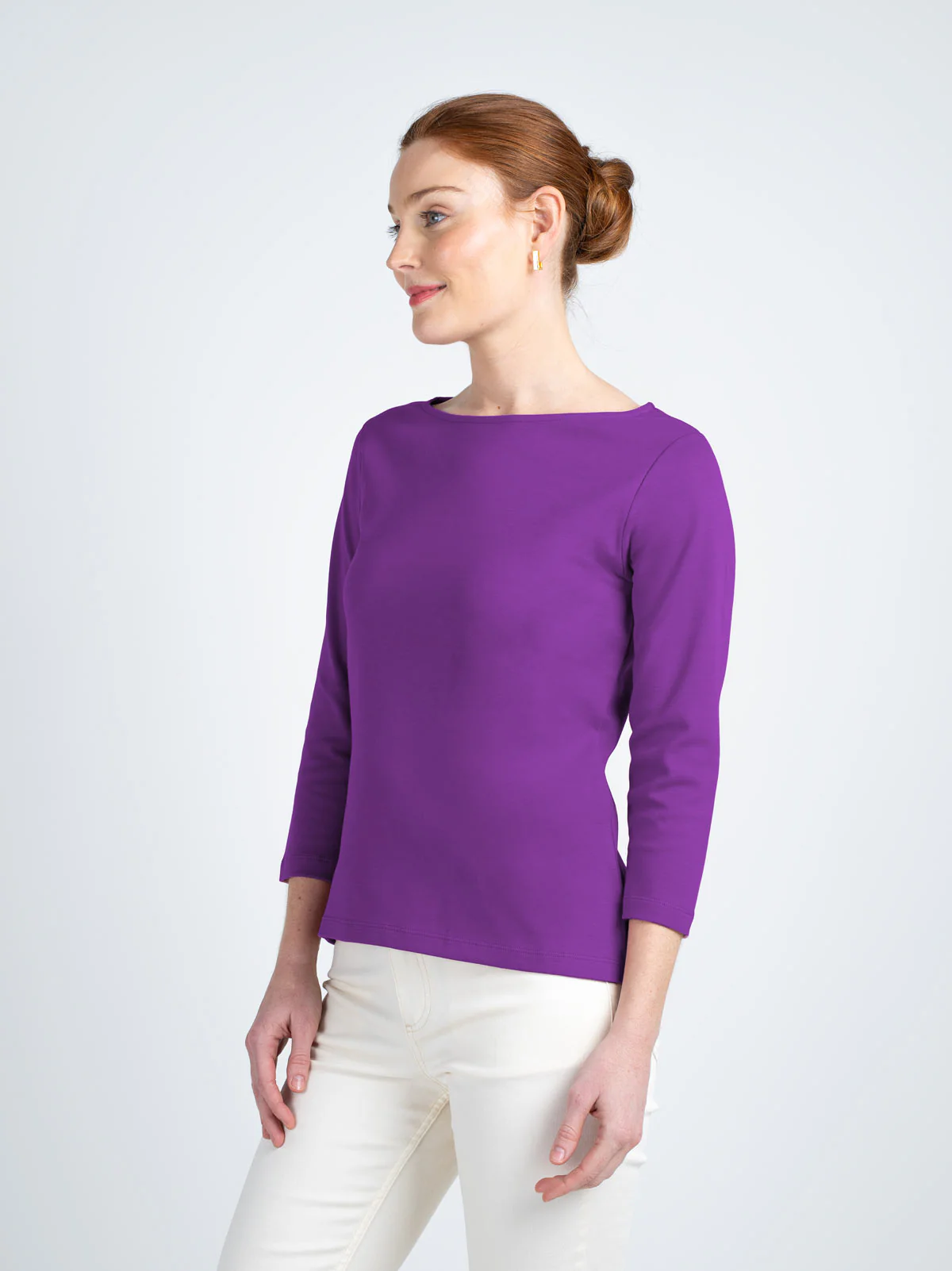 Bryony Boat Neck 3/4 Sleeve - Image 42