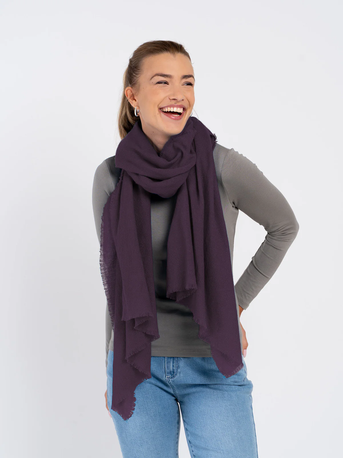 Cashmere Gauze Stole - Image 115