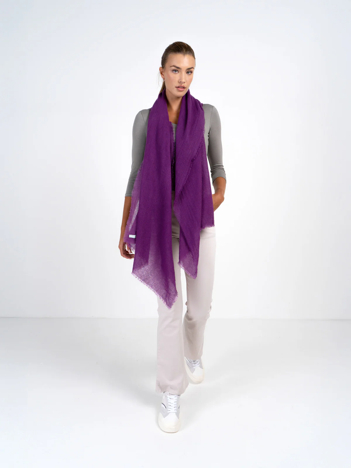 Cashmere Gauze Stole - Image 129