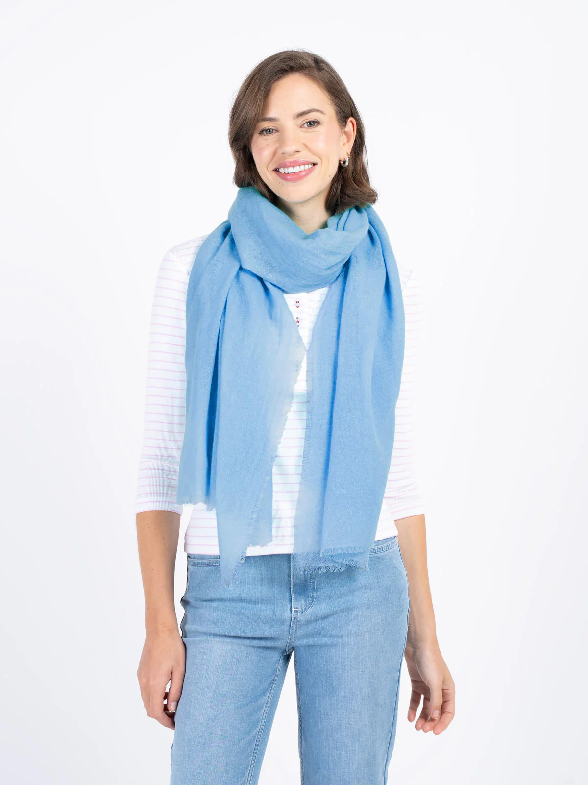 Cashmere Gauze Stole - Image 20