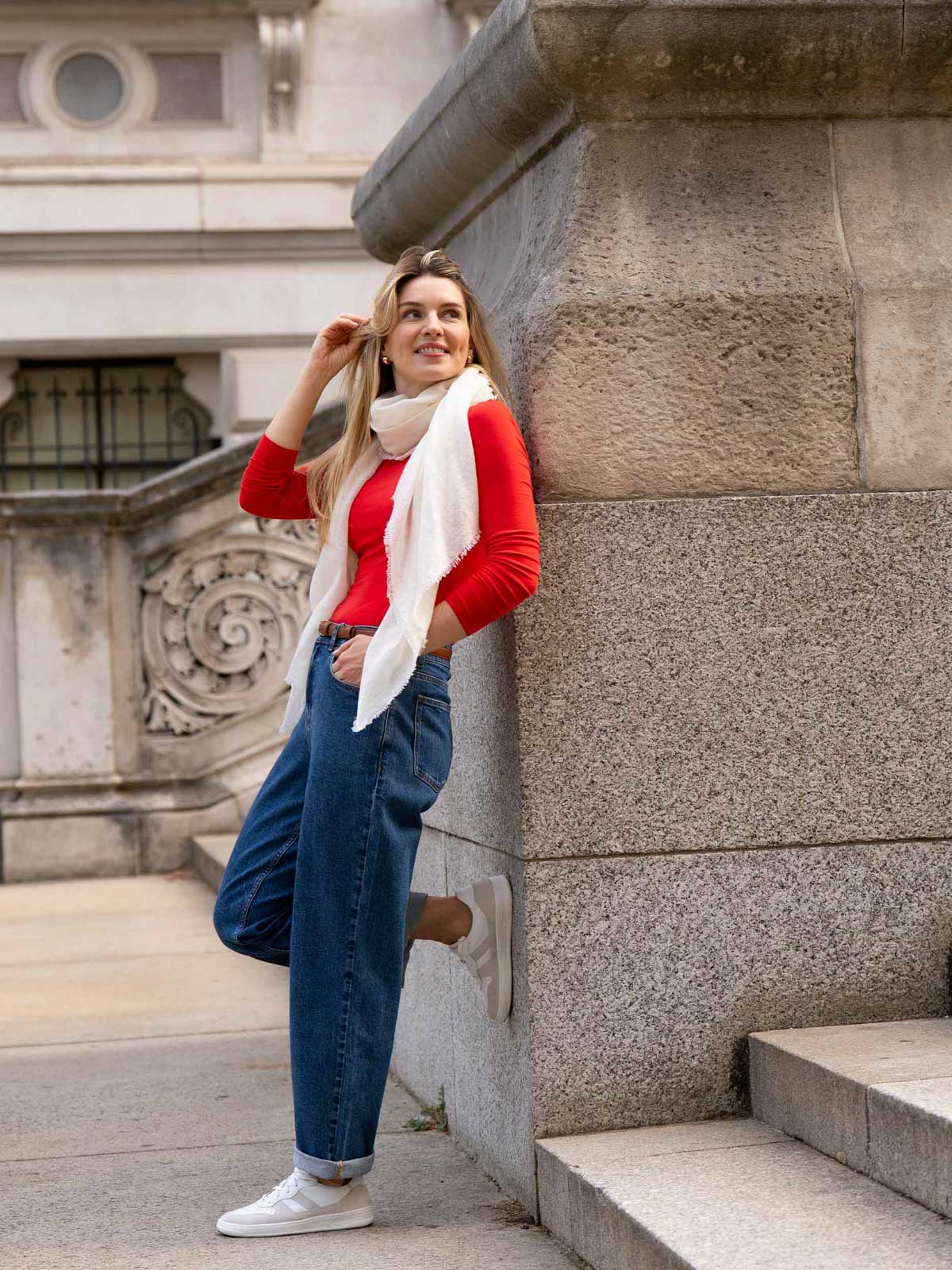 Cashmere Gauze Stole - Image 29
