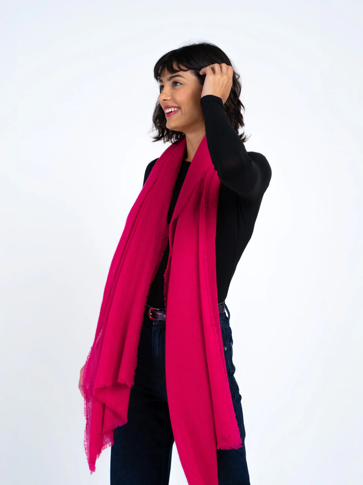 Cashmere Gauze Stole - Image 33