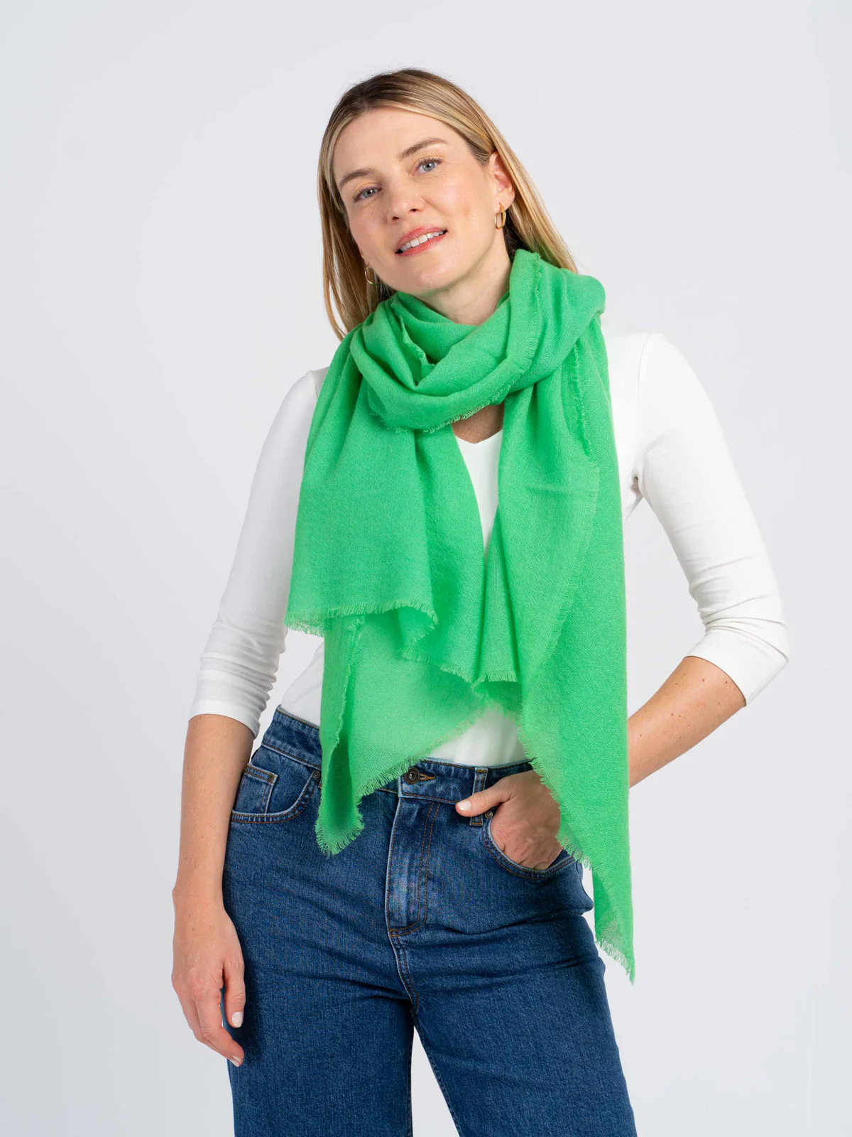 Cashmere Gauze Stole - Image 64