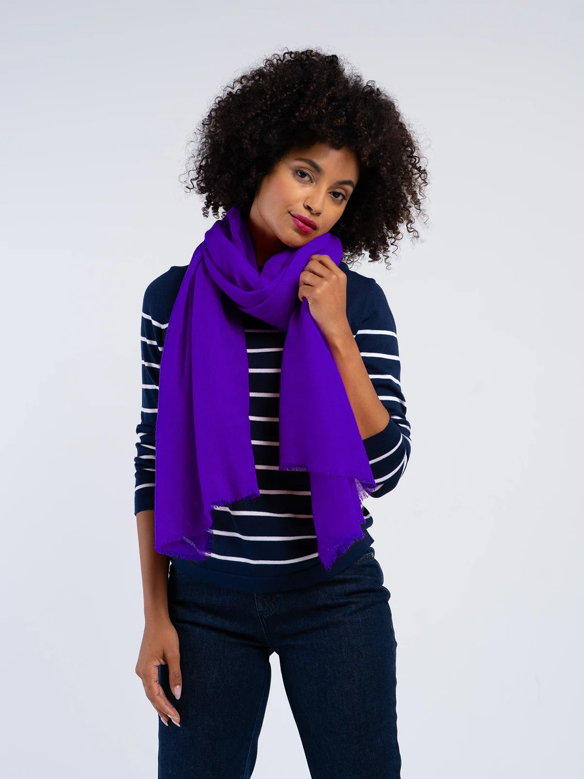 Cashmere Gauze Stole - Image 70