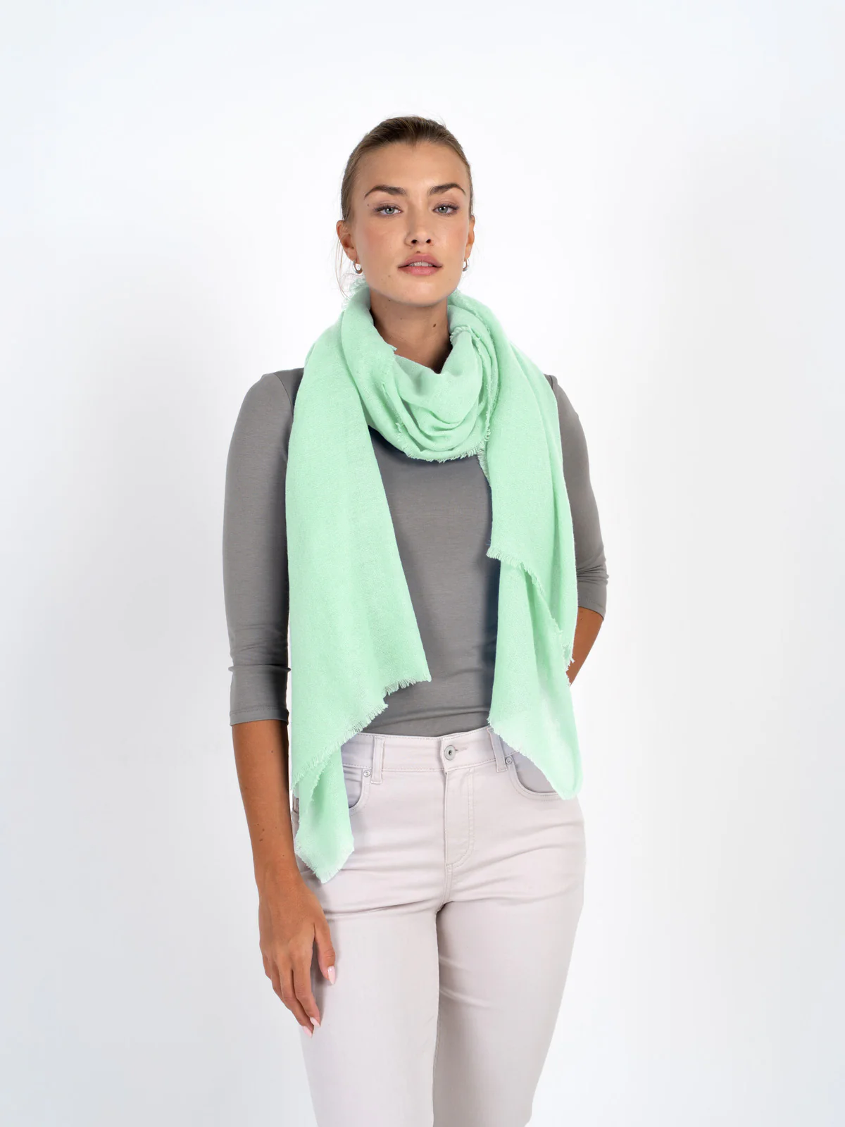 Cashmere Gauze Stole - Image 79