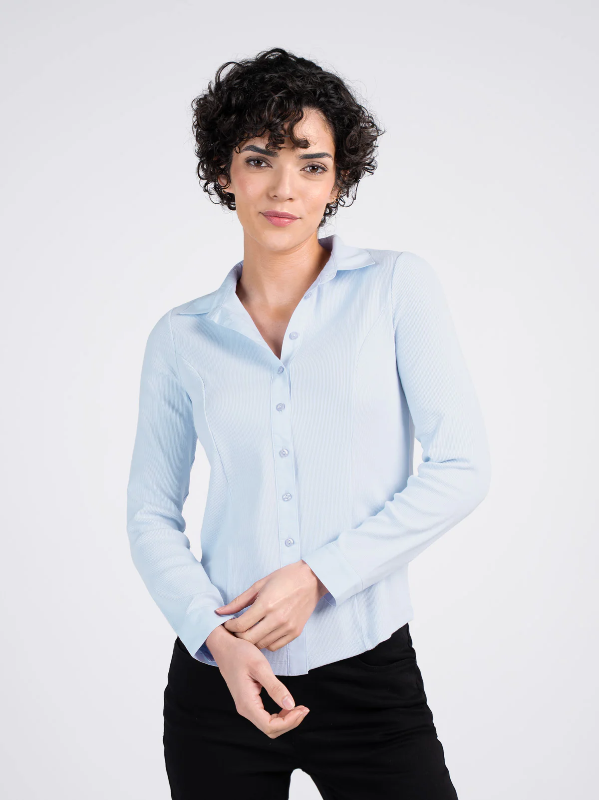 Cotton Rib Shirt - Image 34