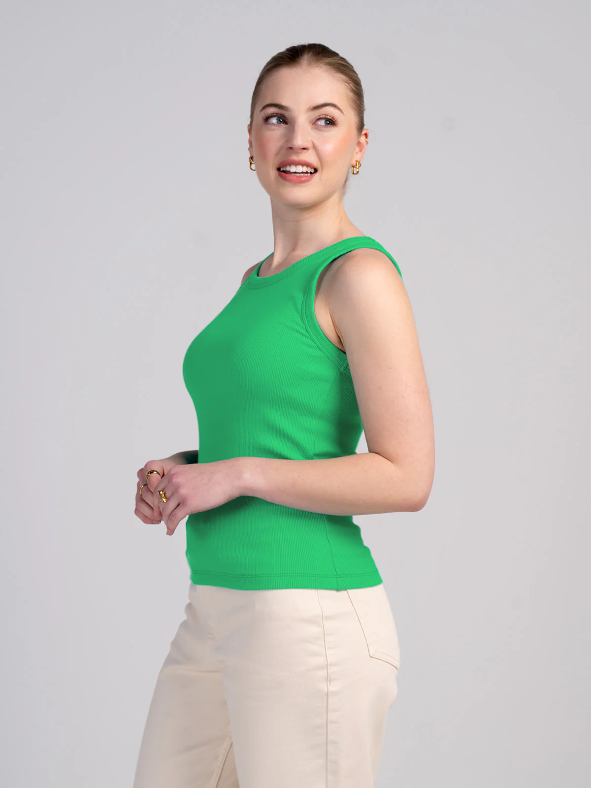 Cotton Rib Vest - Image 13