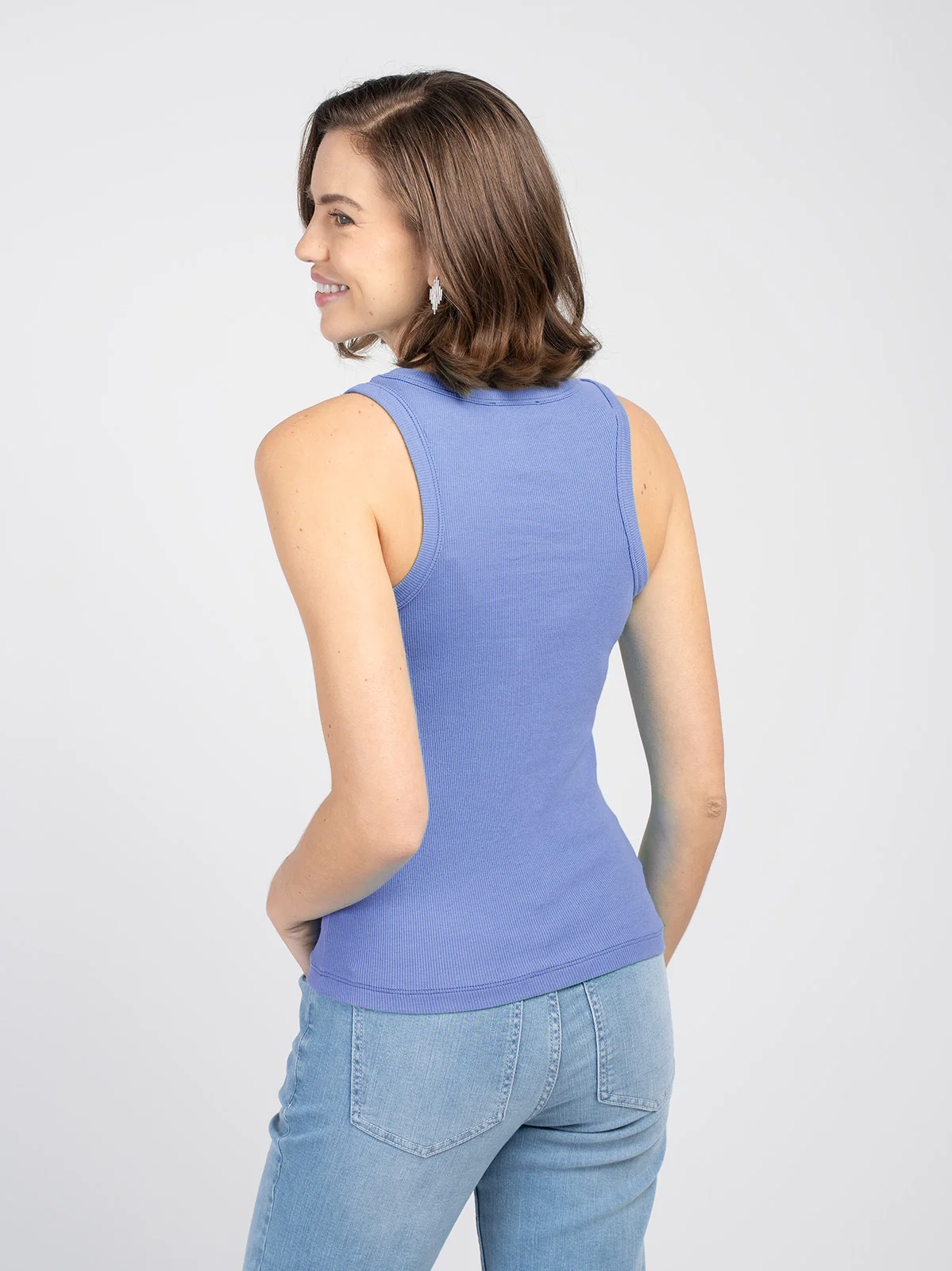 Cotton Rib Vest - Image 29