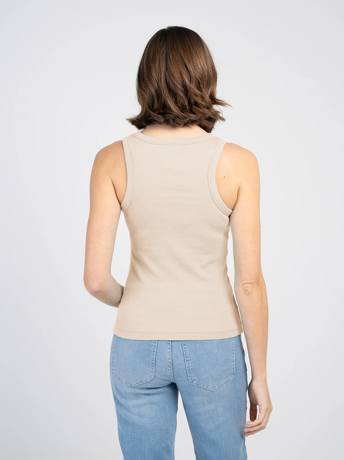 Cotton Rib Vest - Image 6