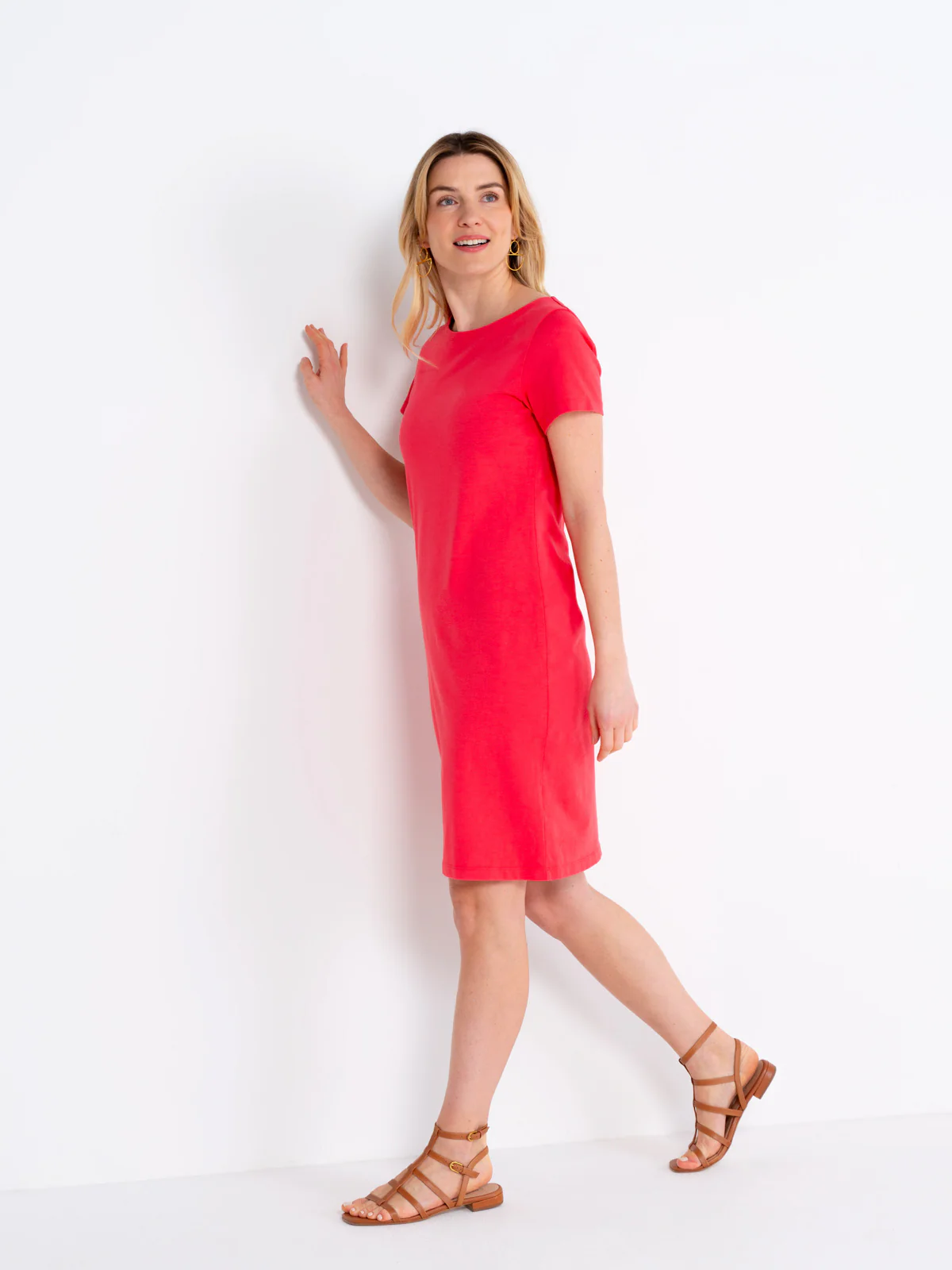 Cotton T-Shirt Dress - Image 5