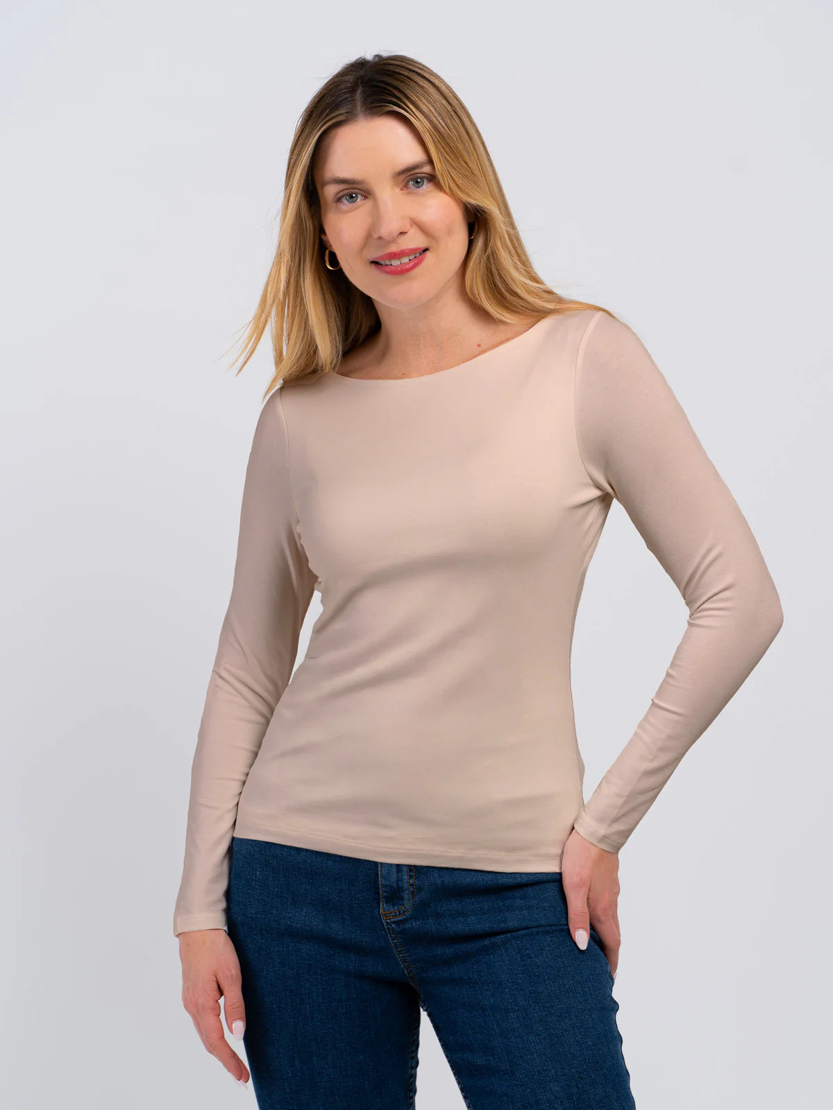 Darcey Slash Neck Long Sleeve - Image 9