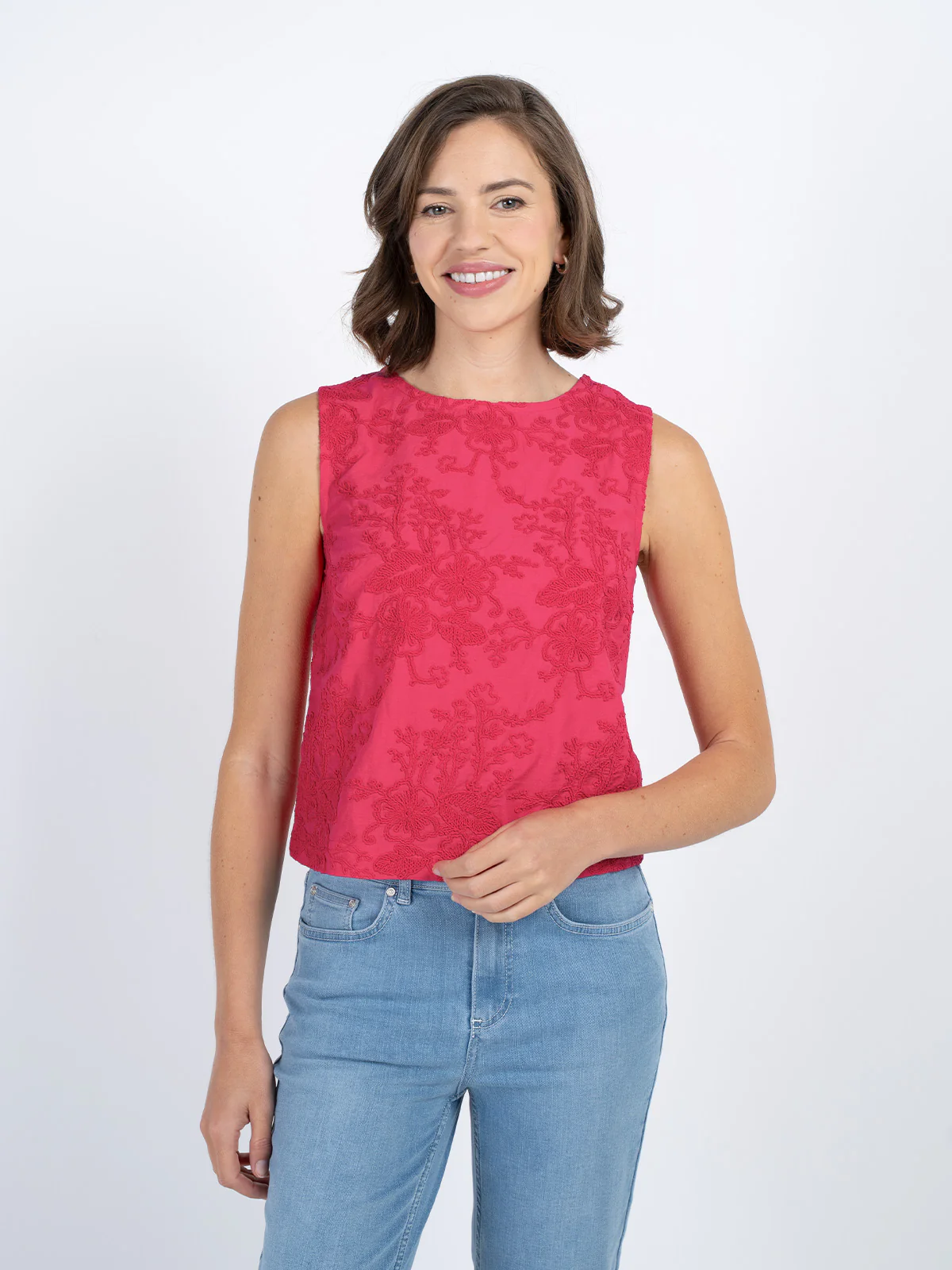 Embroidered Shell Top - Image 18