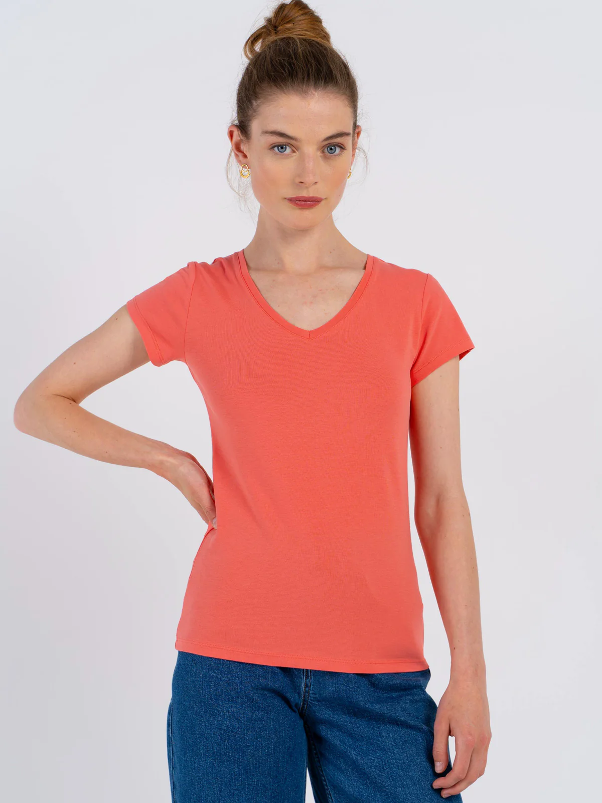 Everyday Cotton V Neck - Image 15