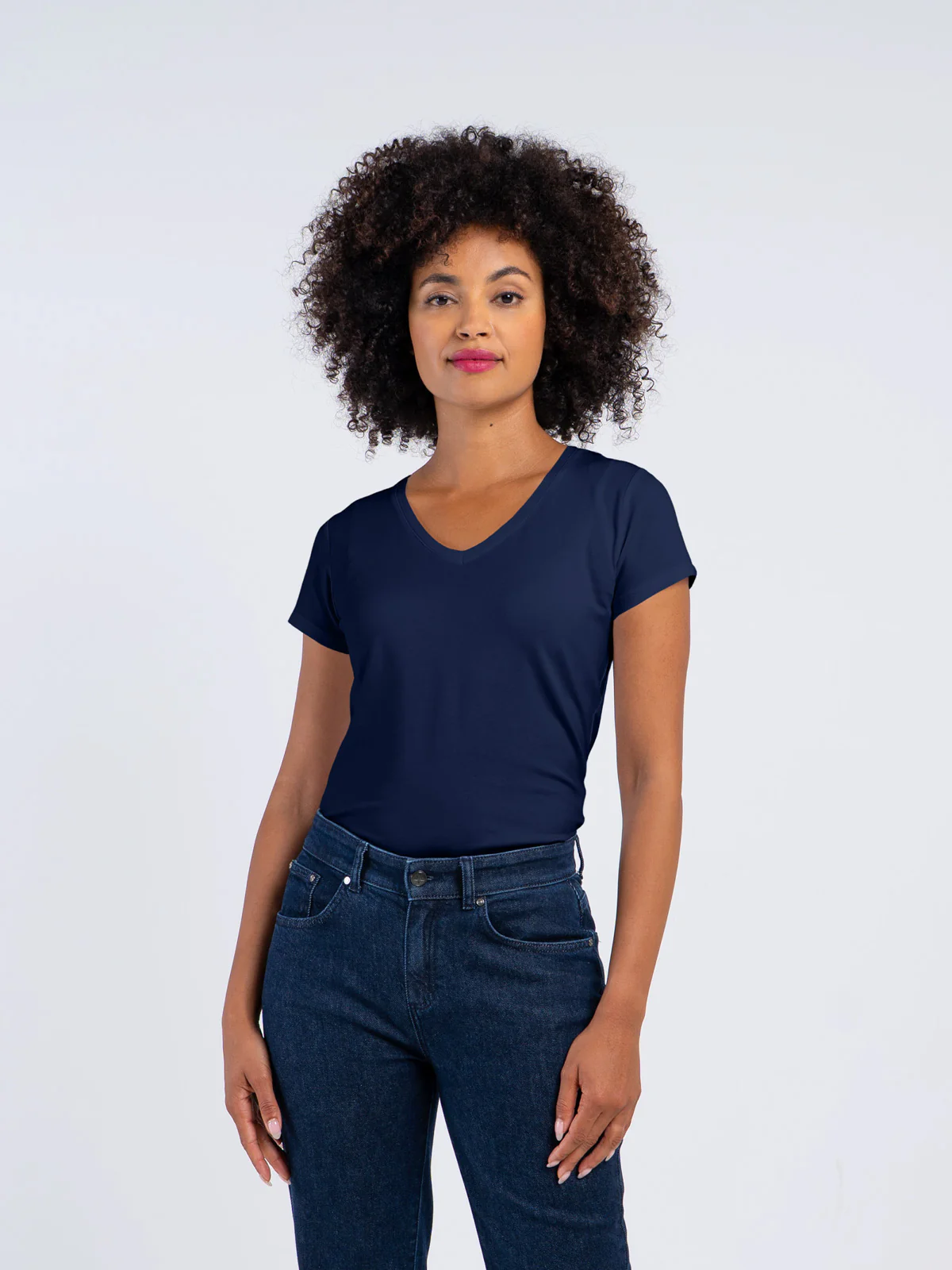 Everyday Cotton V Neck - Image 37