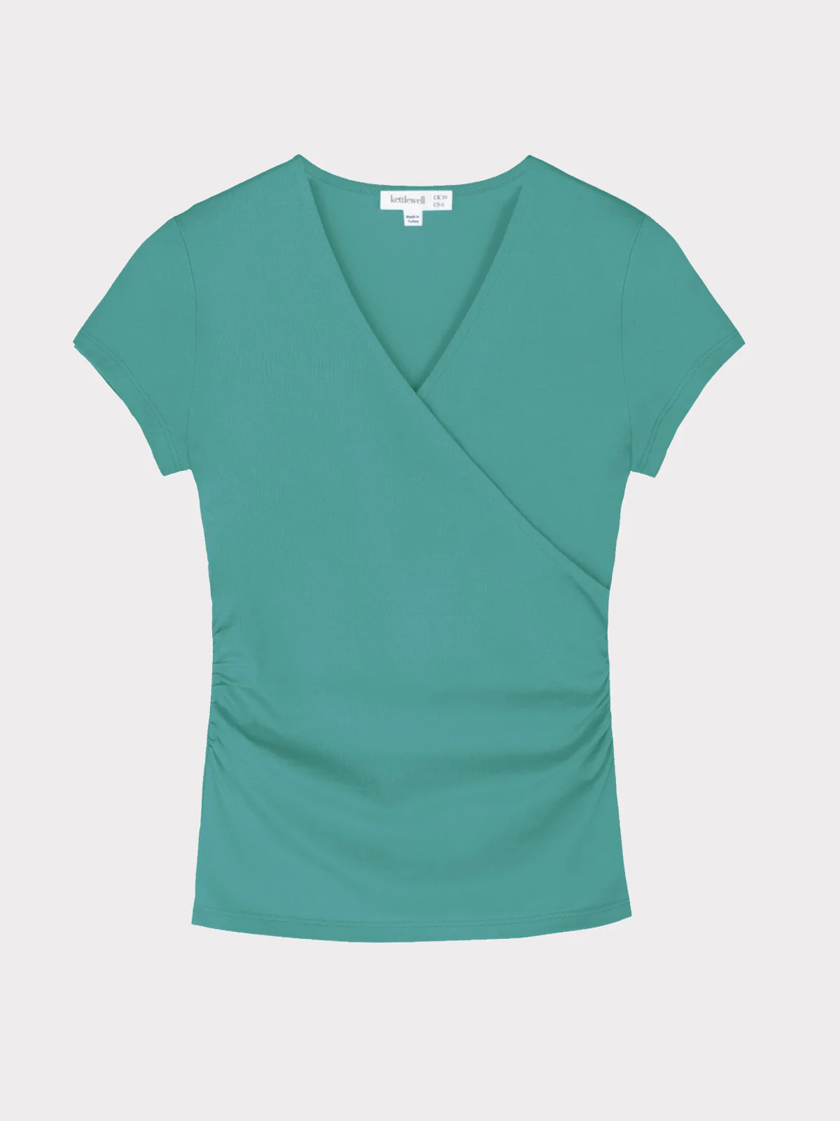 Faux Wrap Cap Sleeve - Image 11