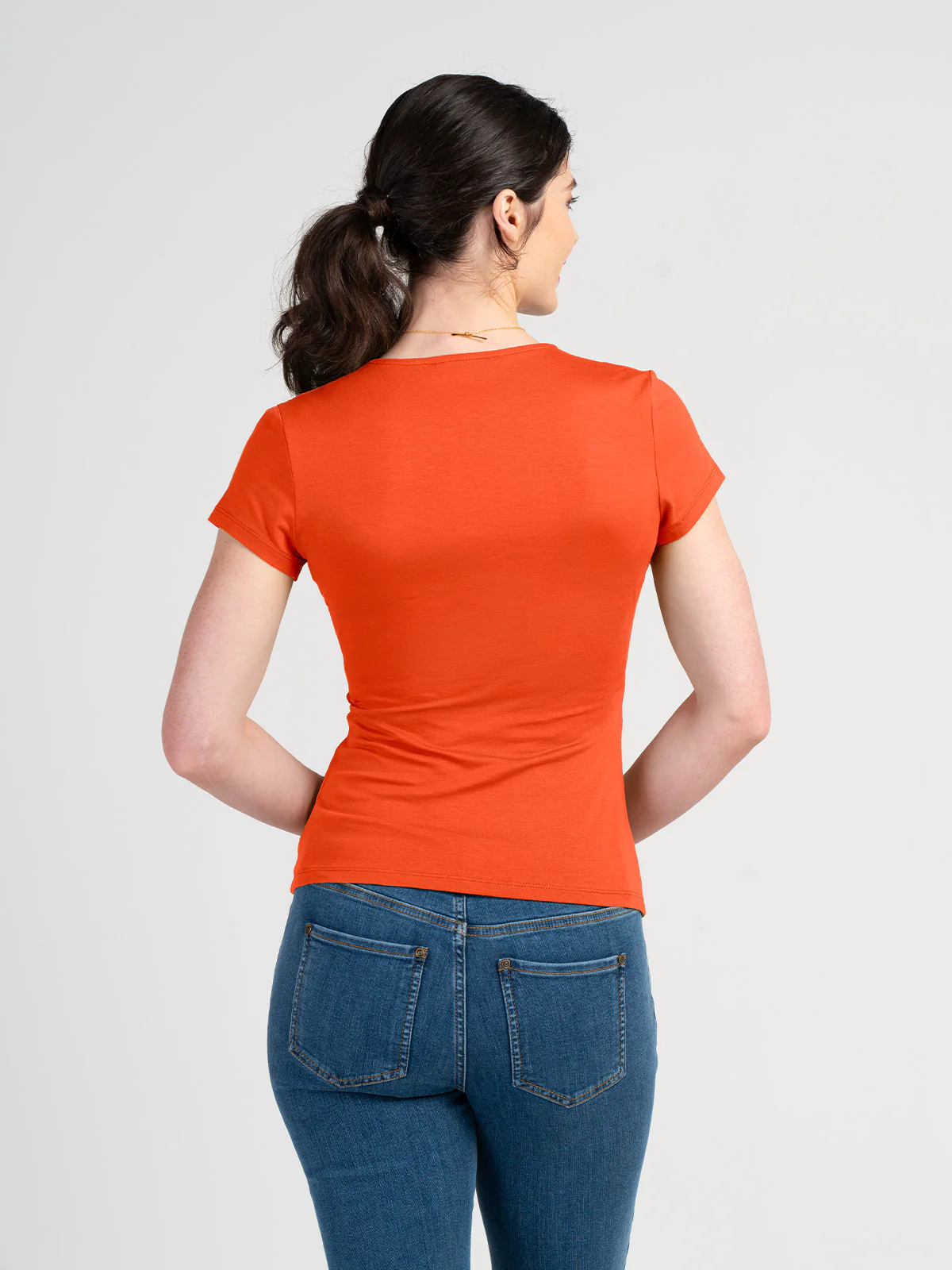 Faux Wrap Cap Sleeve - Image 14