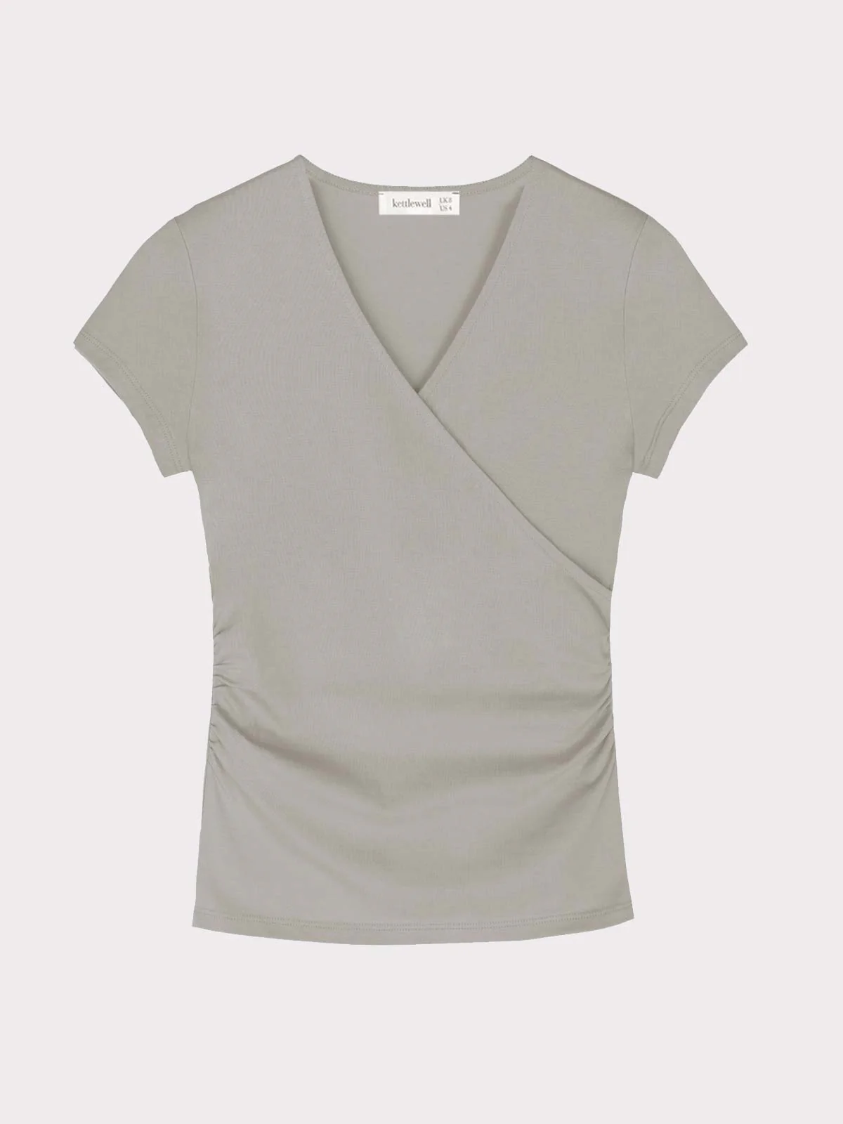 Faux Wrap Cap Sleeve - Image 35