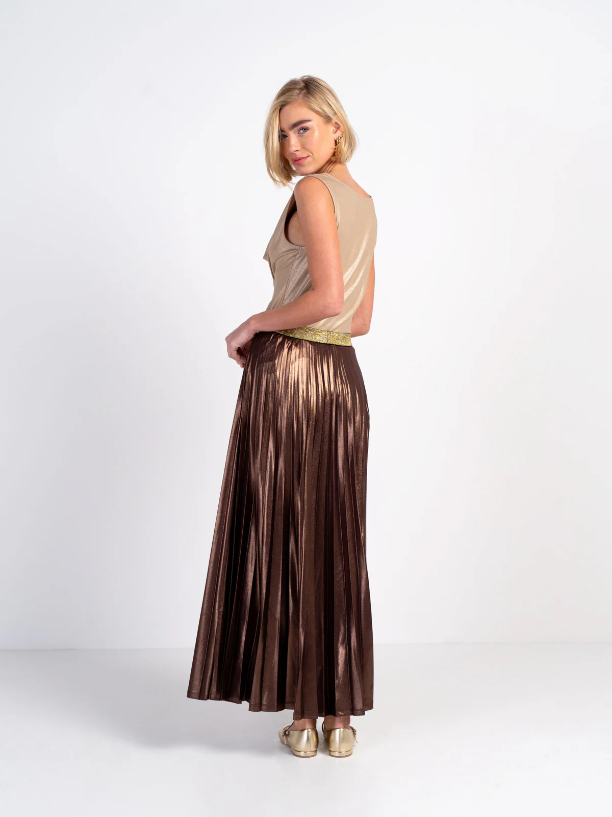 Full Pleated Skirt - Image 8