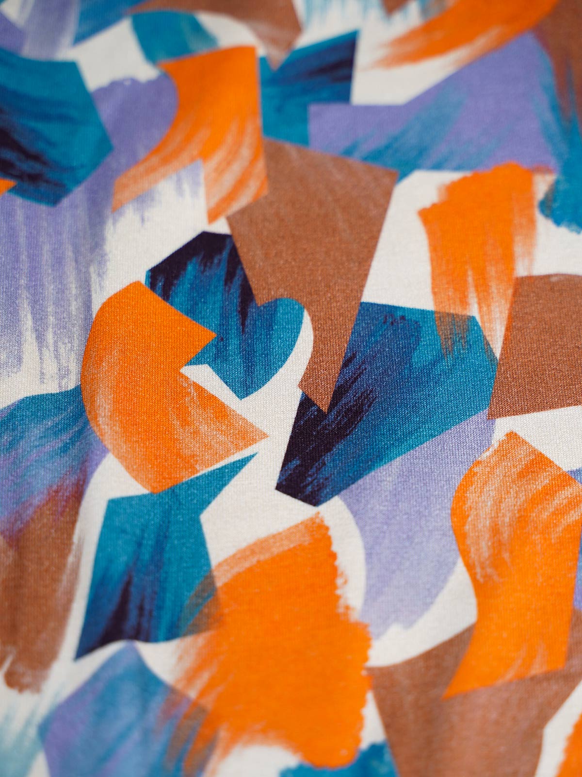 Geo Printed Palazzo Trousers - Image 4