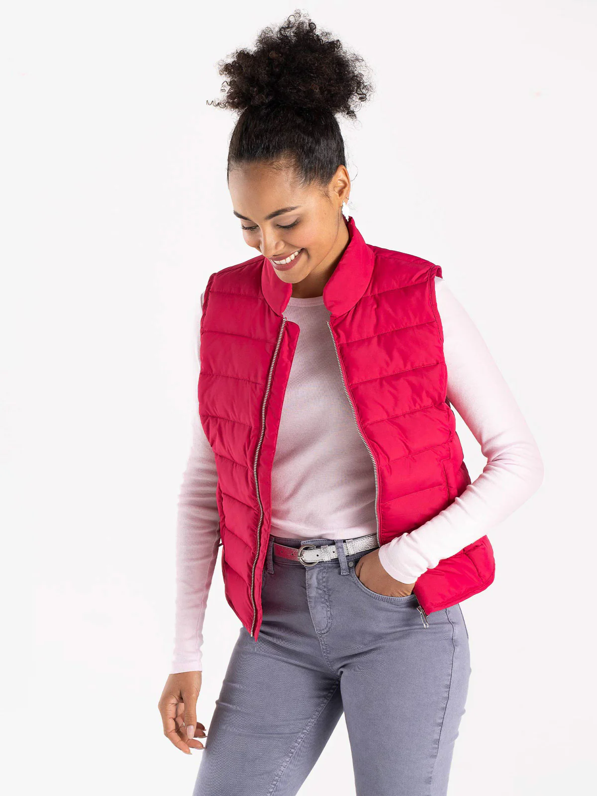 Hannah Quilted Gilet - Image 3
