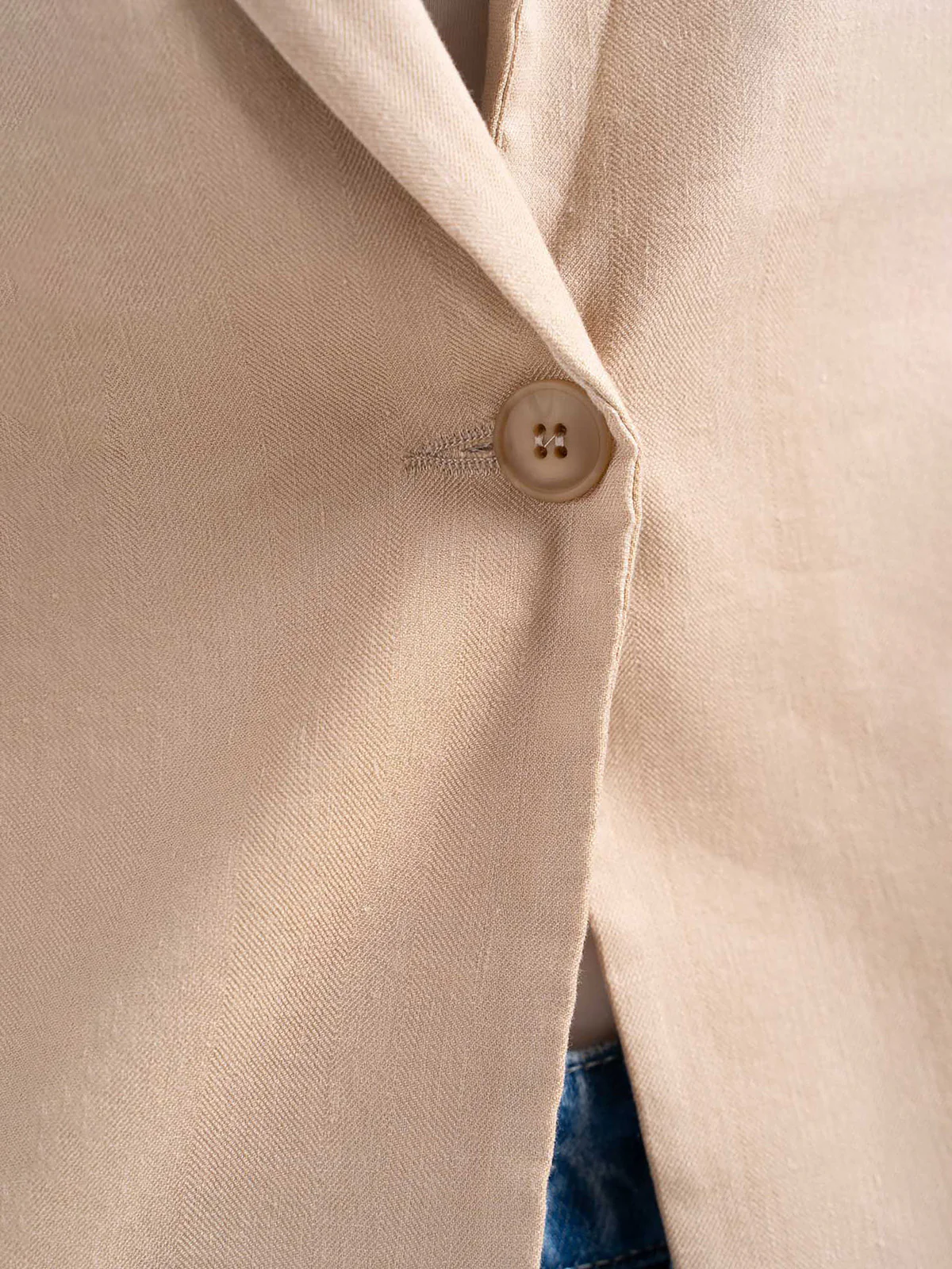 Iona Linen Blazer - Image 12