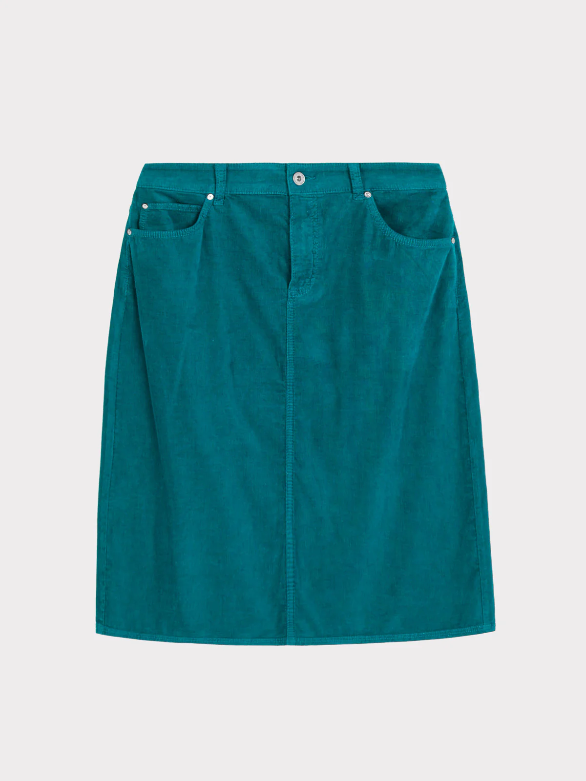 Jamie Cord Knee Length Skirt - Image 18