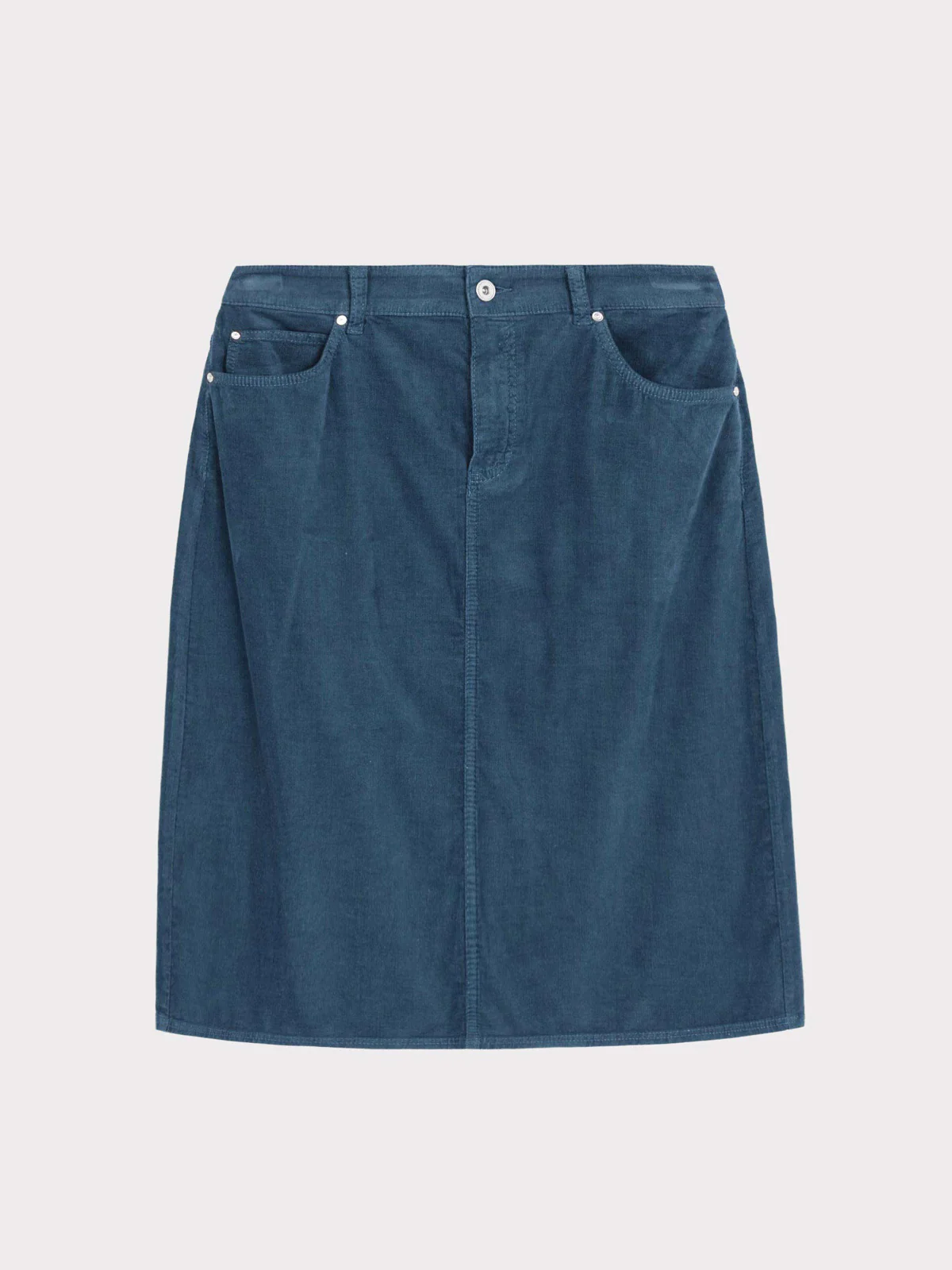 Jamie Cord Knee Length Skirt - Image 22