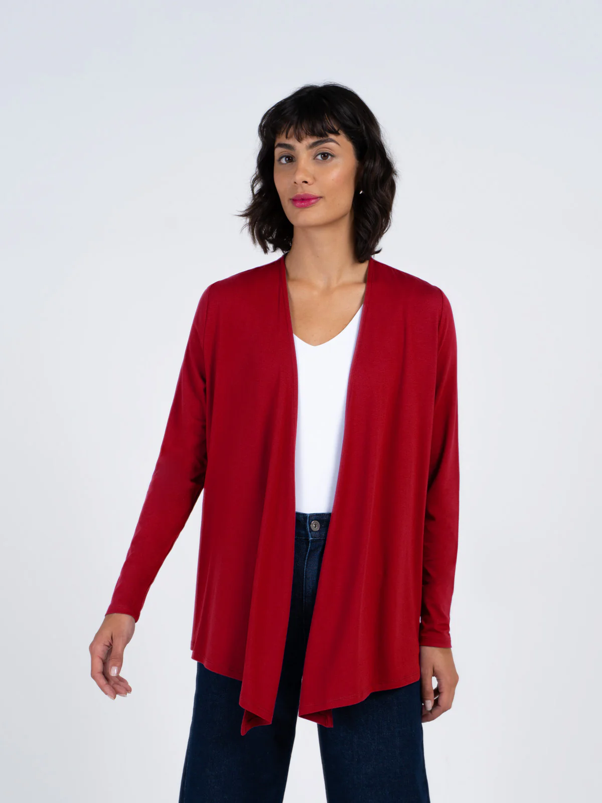 Jersey Edge to Edge Cardigan - Image 10
