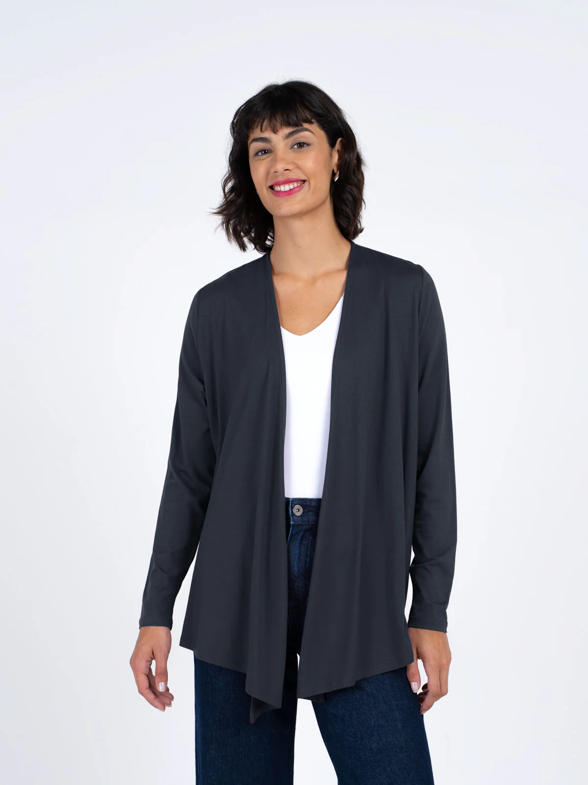 Jersey Edge to Edge Cardigan - Image 16