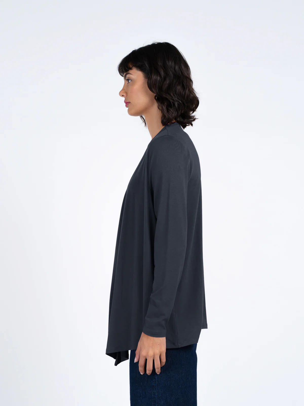 Jersey Edge to Edge Cardigan - Image 19