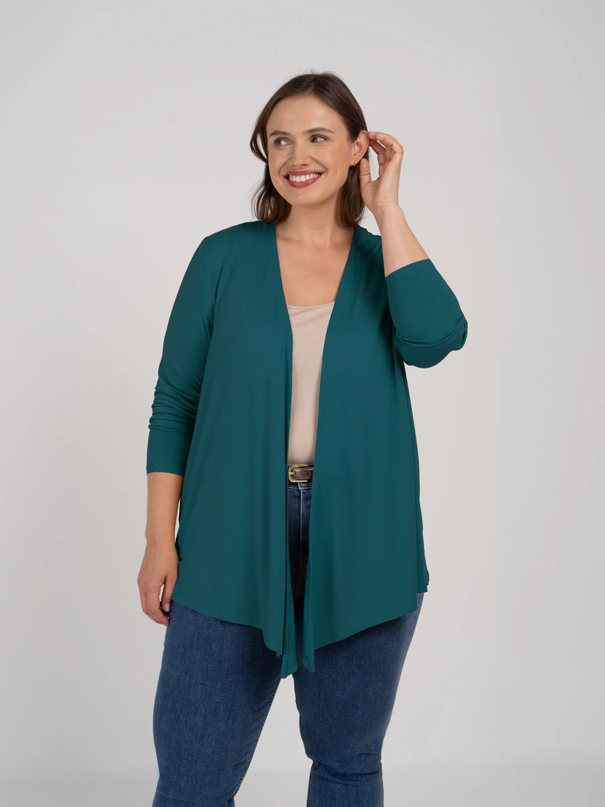 Jersey Edge to Edge Cardigan - Image 23