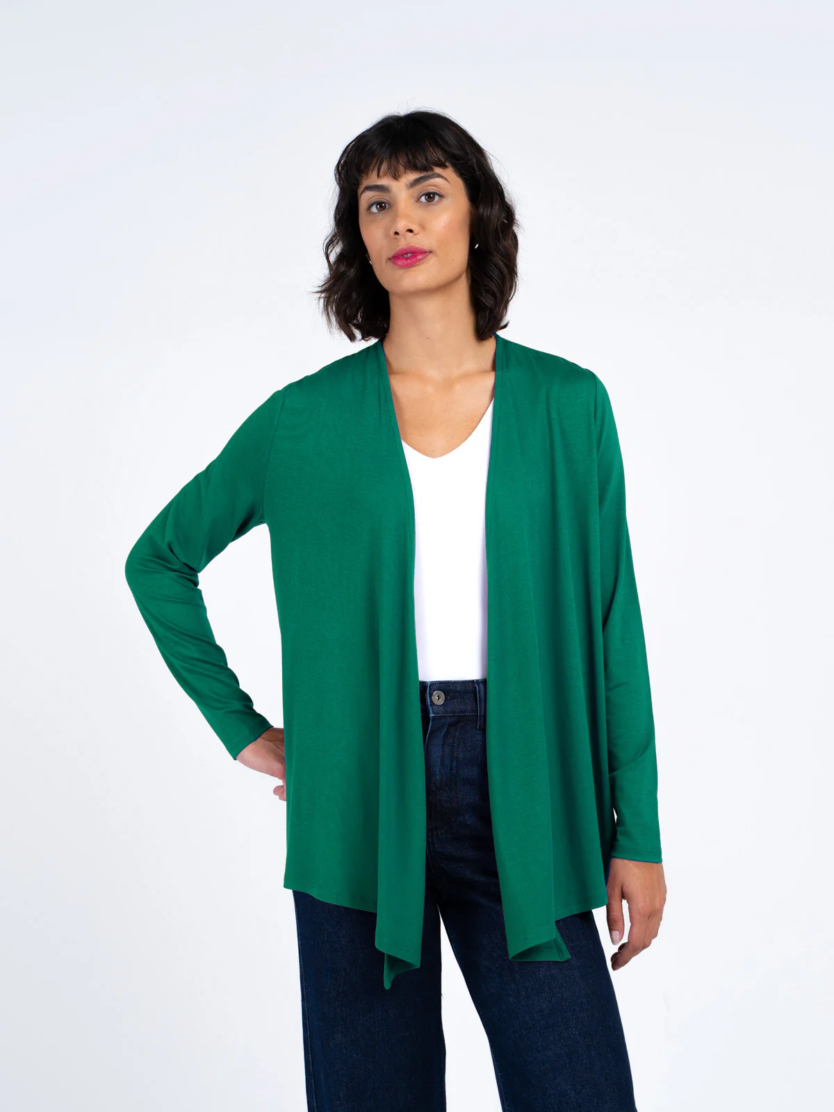 Jersey Edge to Edge Cardigan - Image 26