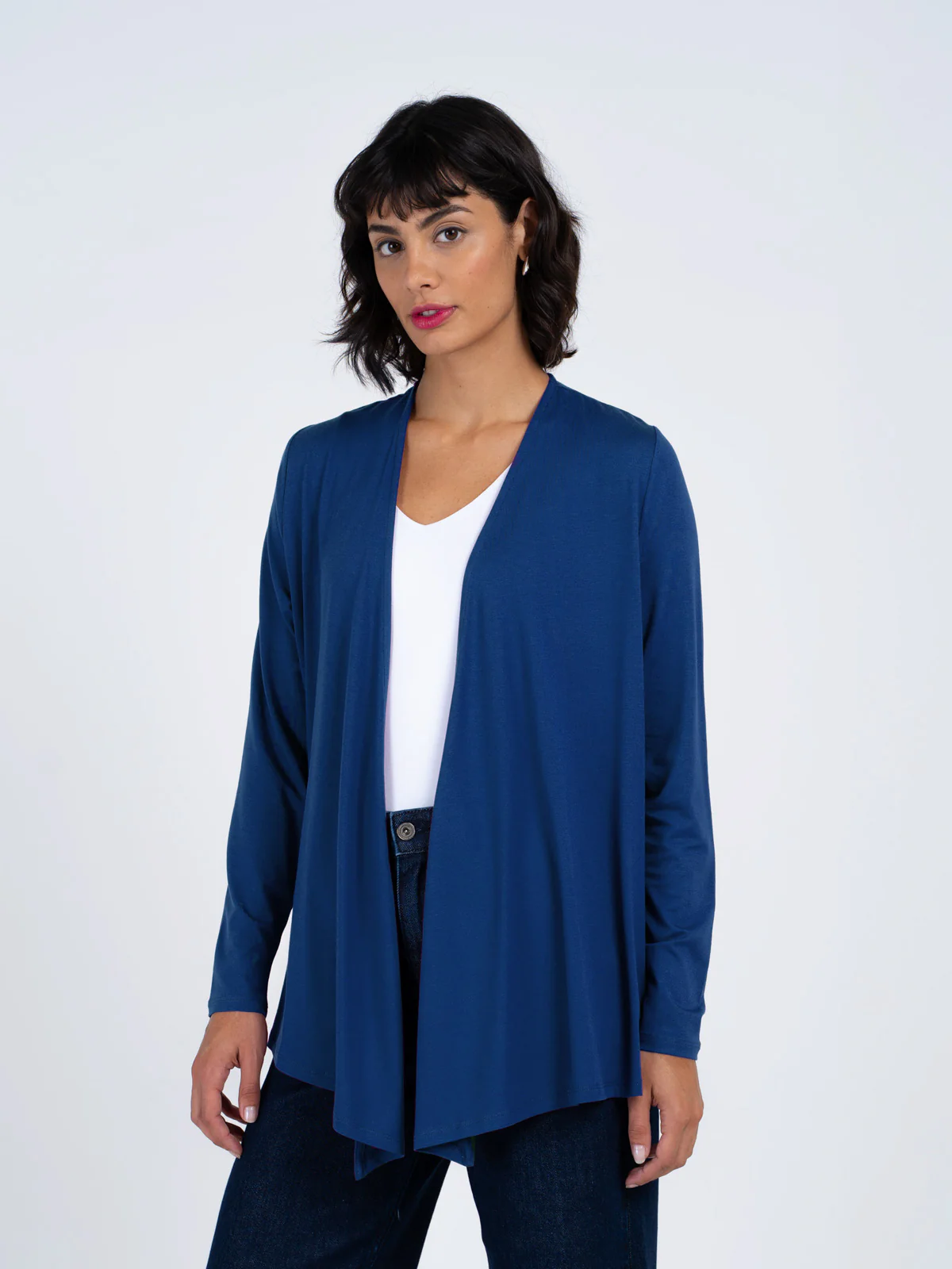 Jersey Edge to Edge Cardigan - Image 6