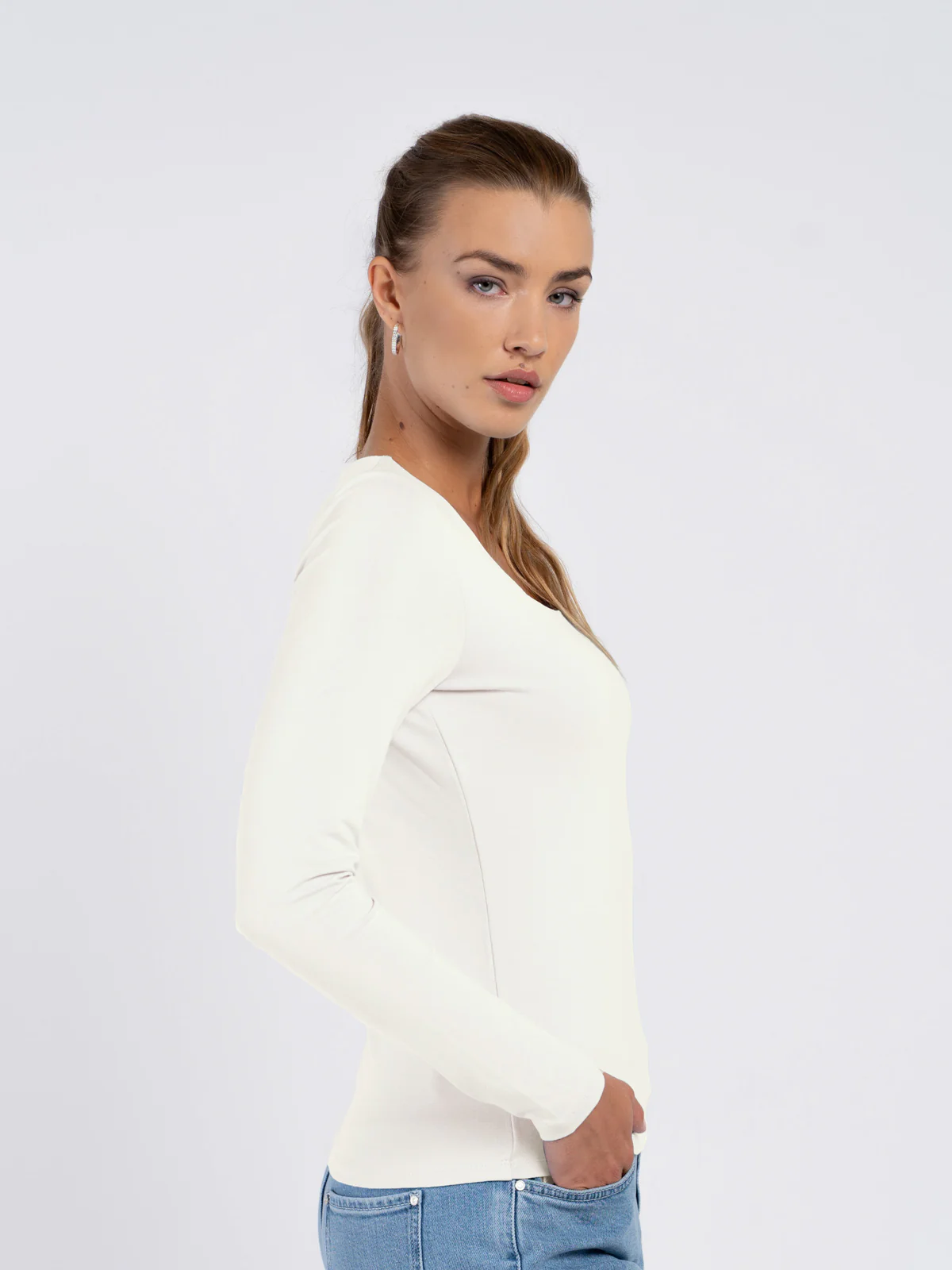 Jodi Square Neck Long Sleeve - Image 39