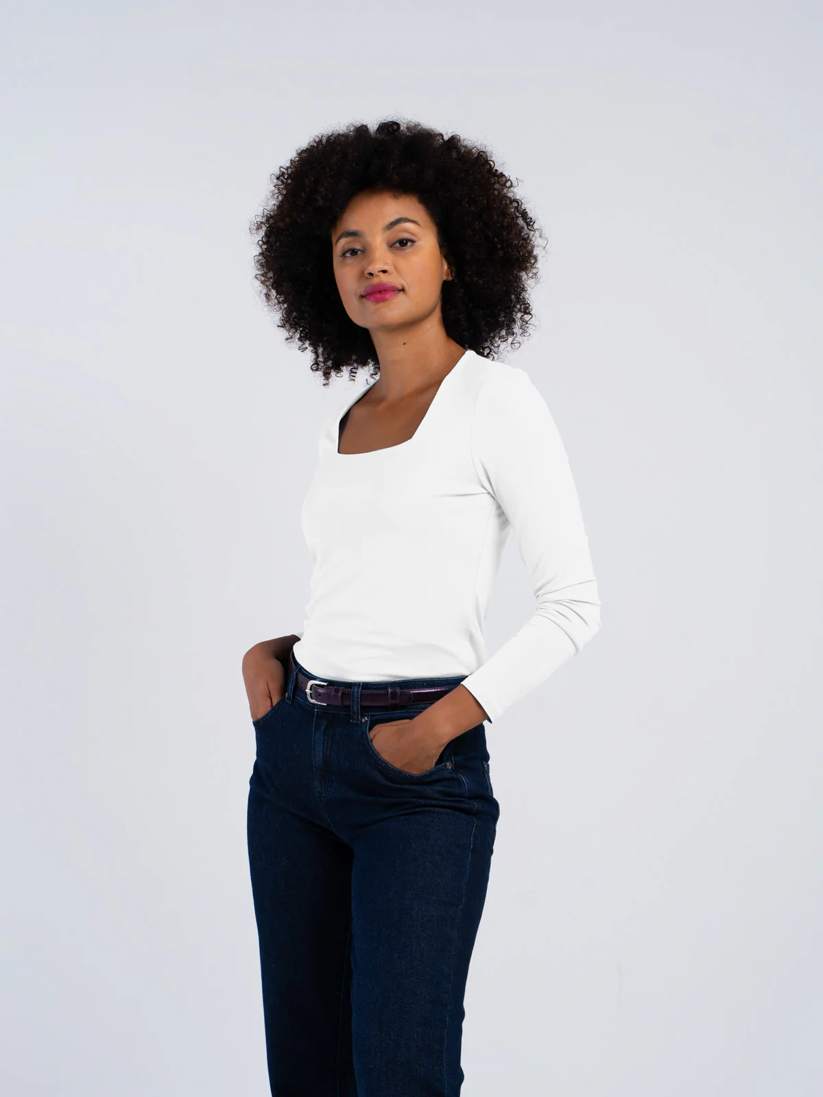 Jodi Square Neck Long Sleeve - Image 44