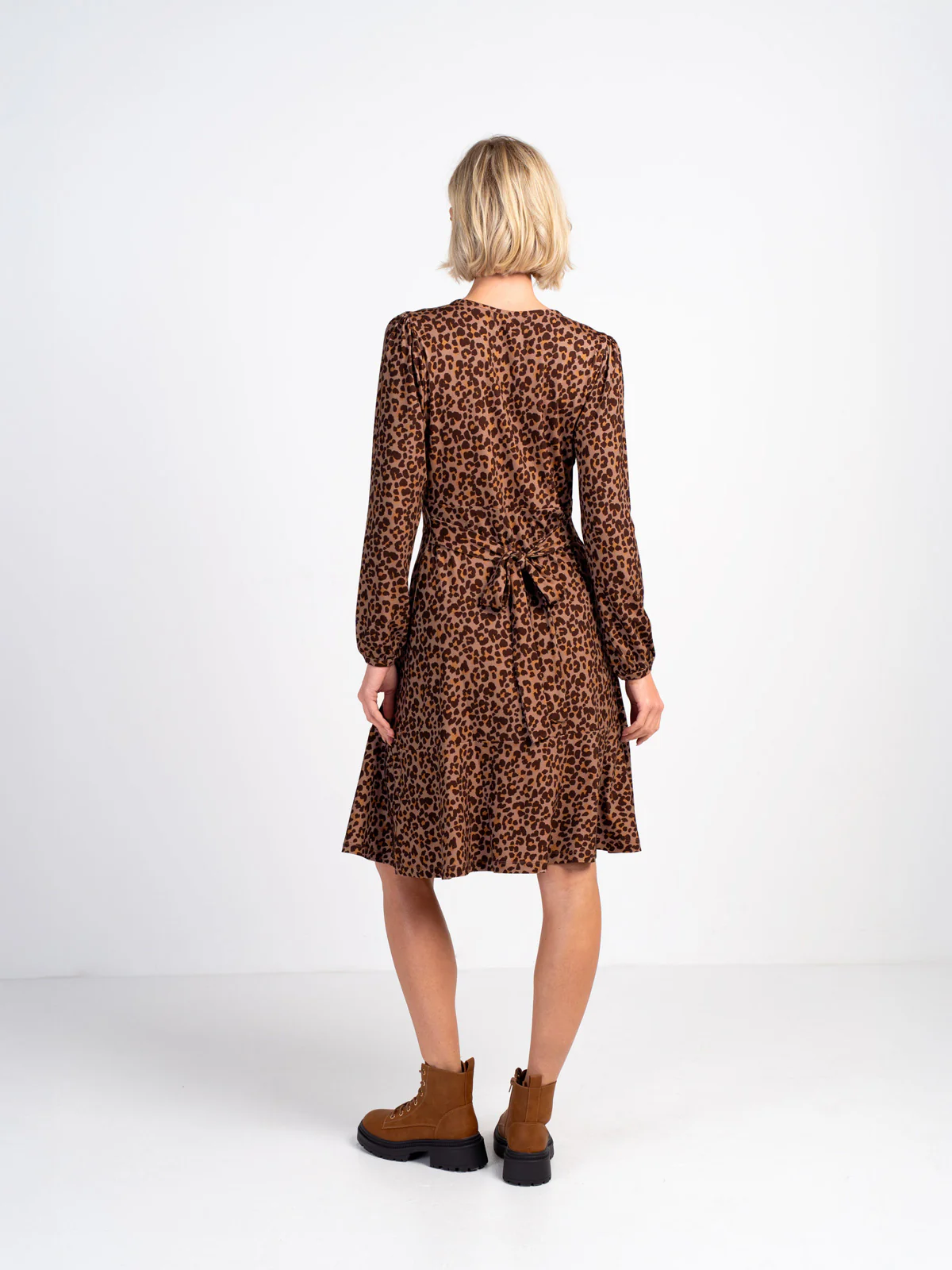 Leopard Print Dress - Image 5