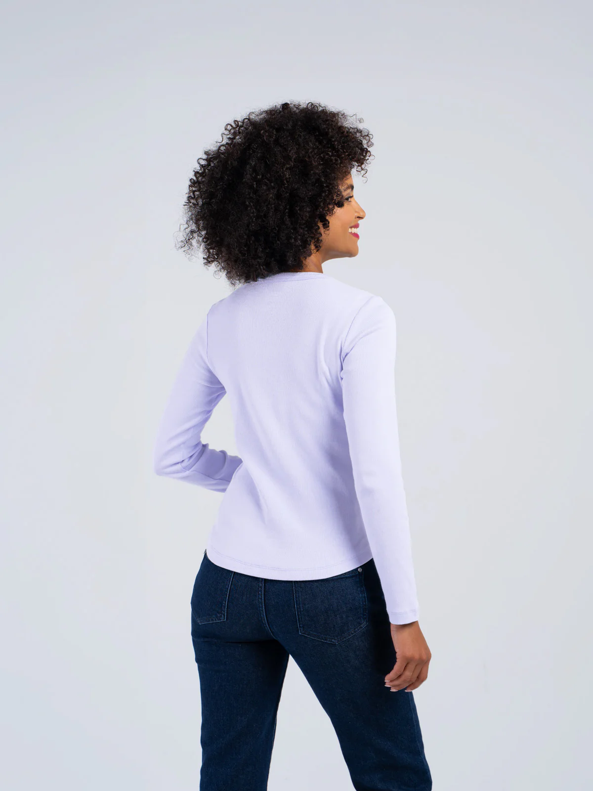 Long Sleeve Cotton Rib Crew - Image 31