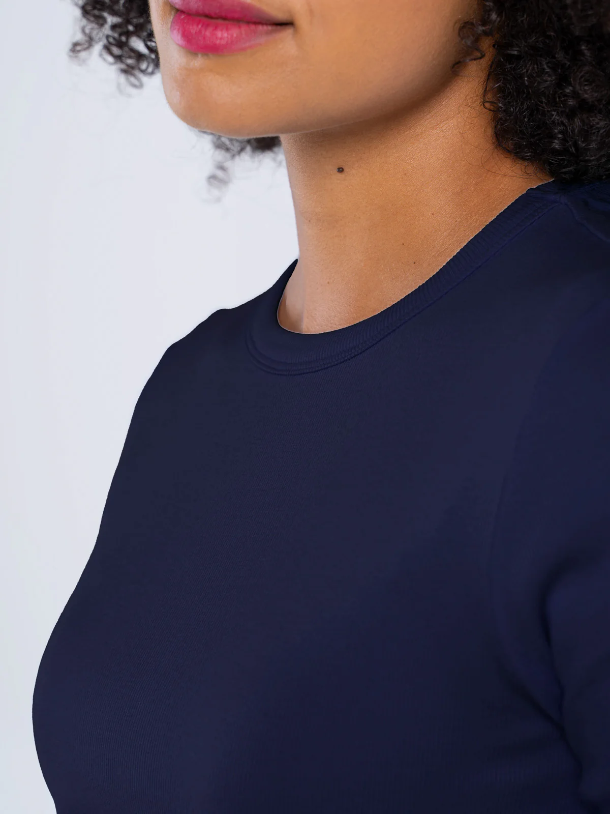 Long Sleeve Cotton Rib Crew - Image 38