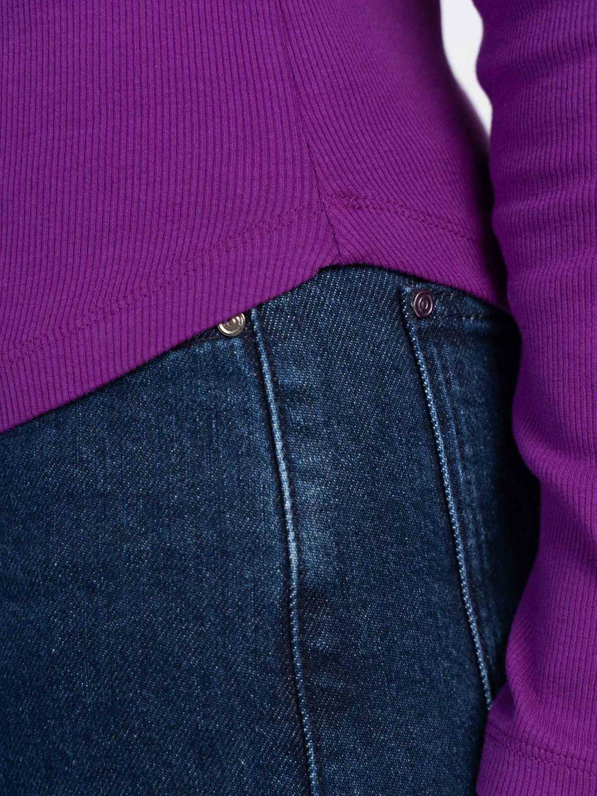 Long Sleeve Cotton Rib Crew - Image 6
