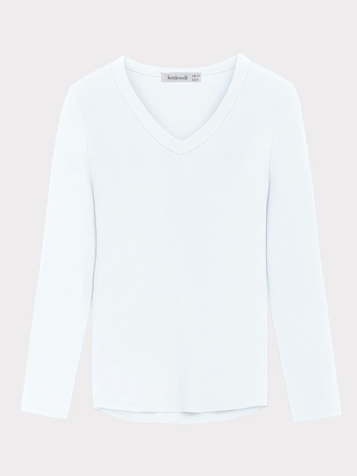 Long Sleeve Cotton Rib V - Image 19