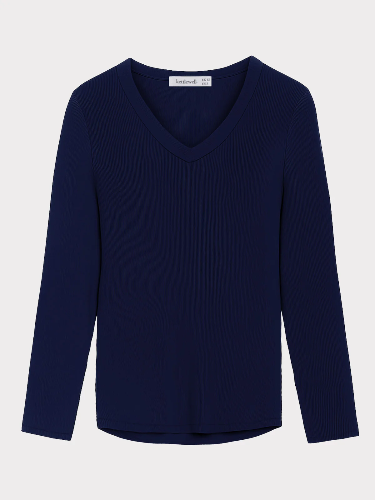 Long Sleeve Cotton Rib V - Image 37
