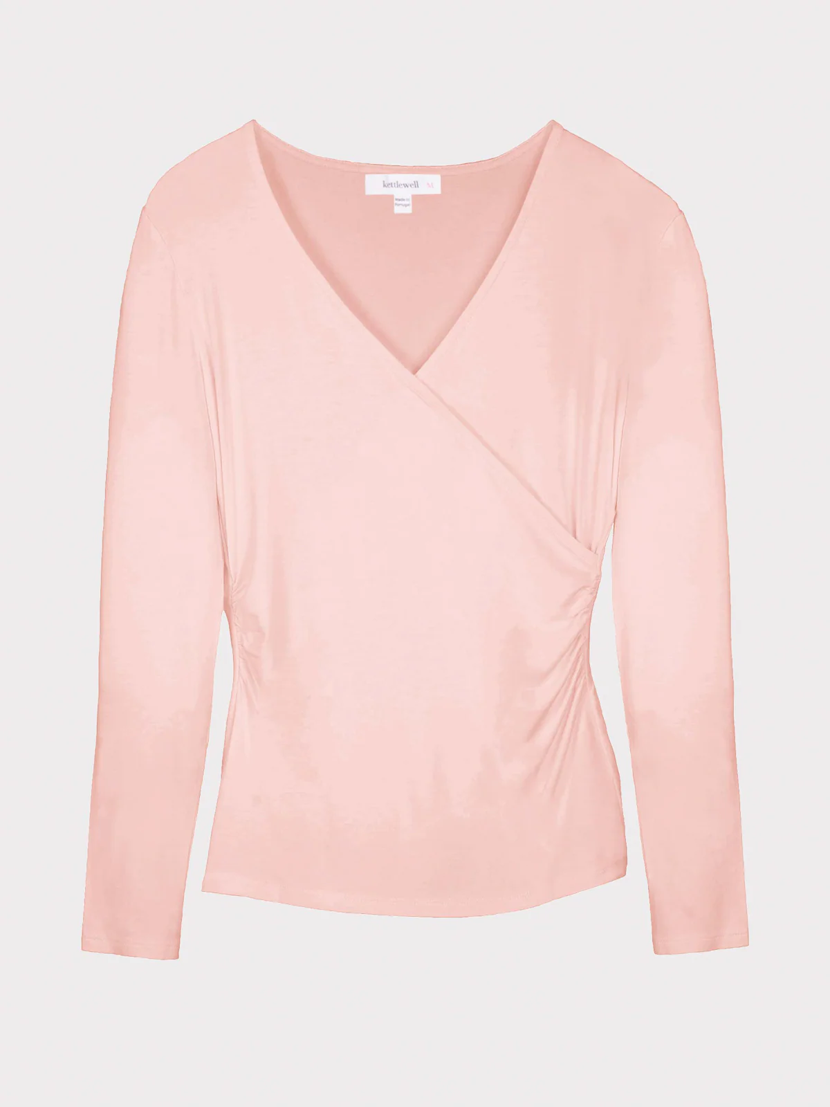 Long Sleeve Faux Wrap - Image 45