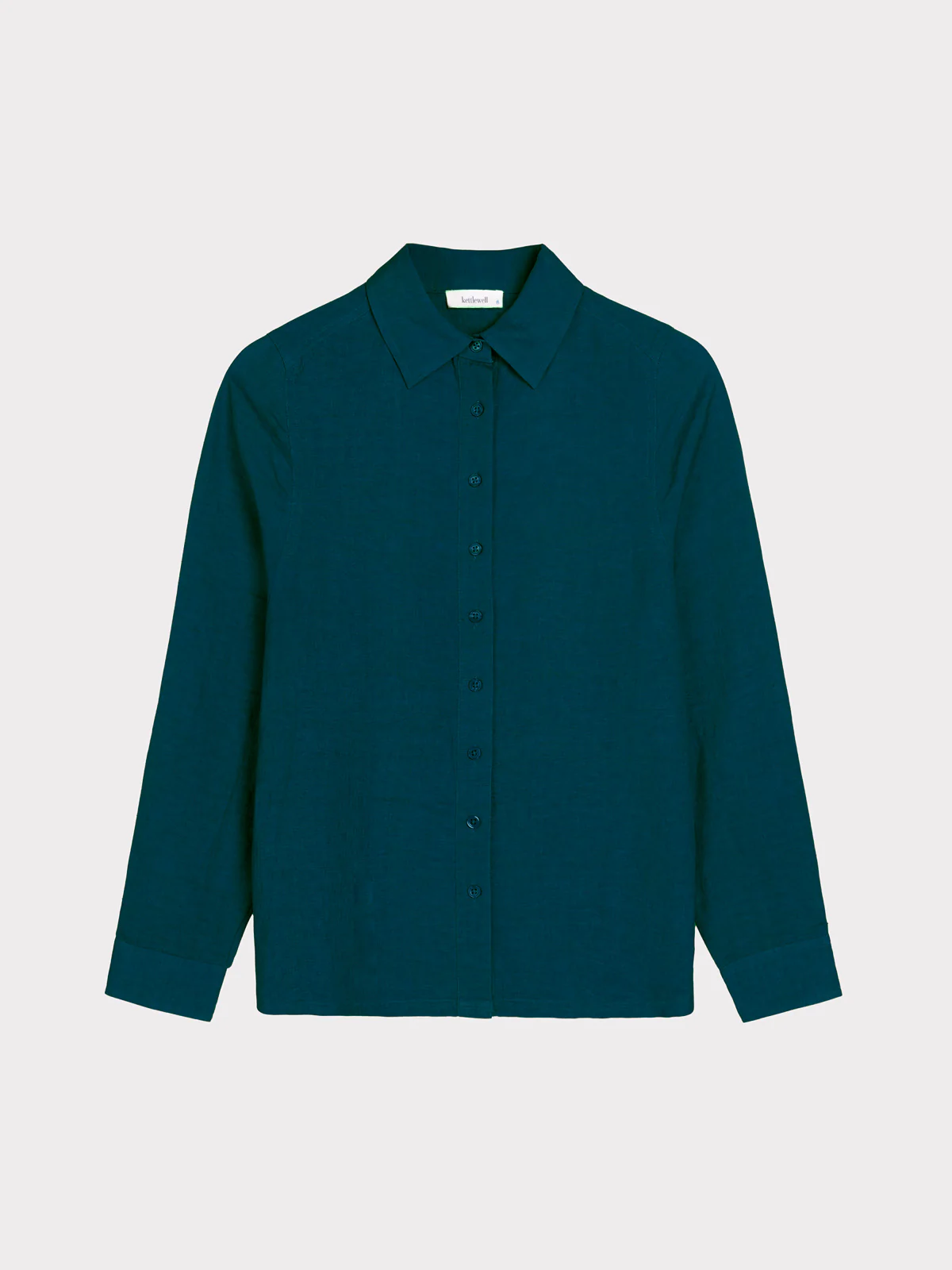 Long Sleeve Linen Shirt - Image 28