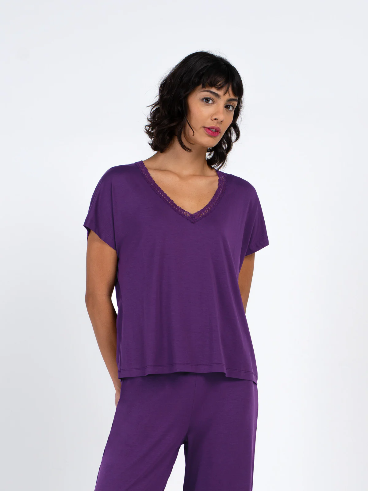 Luna Luxe Pyjama Top - Image 10