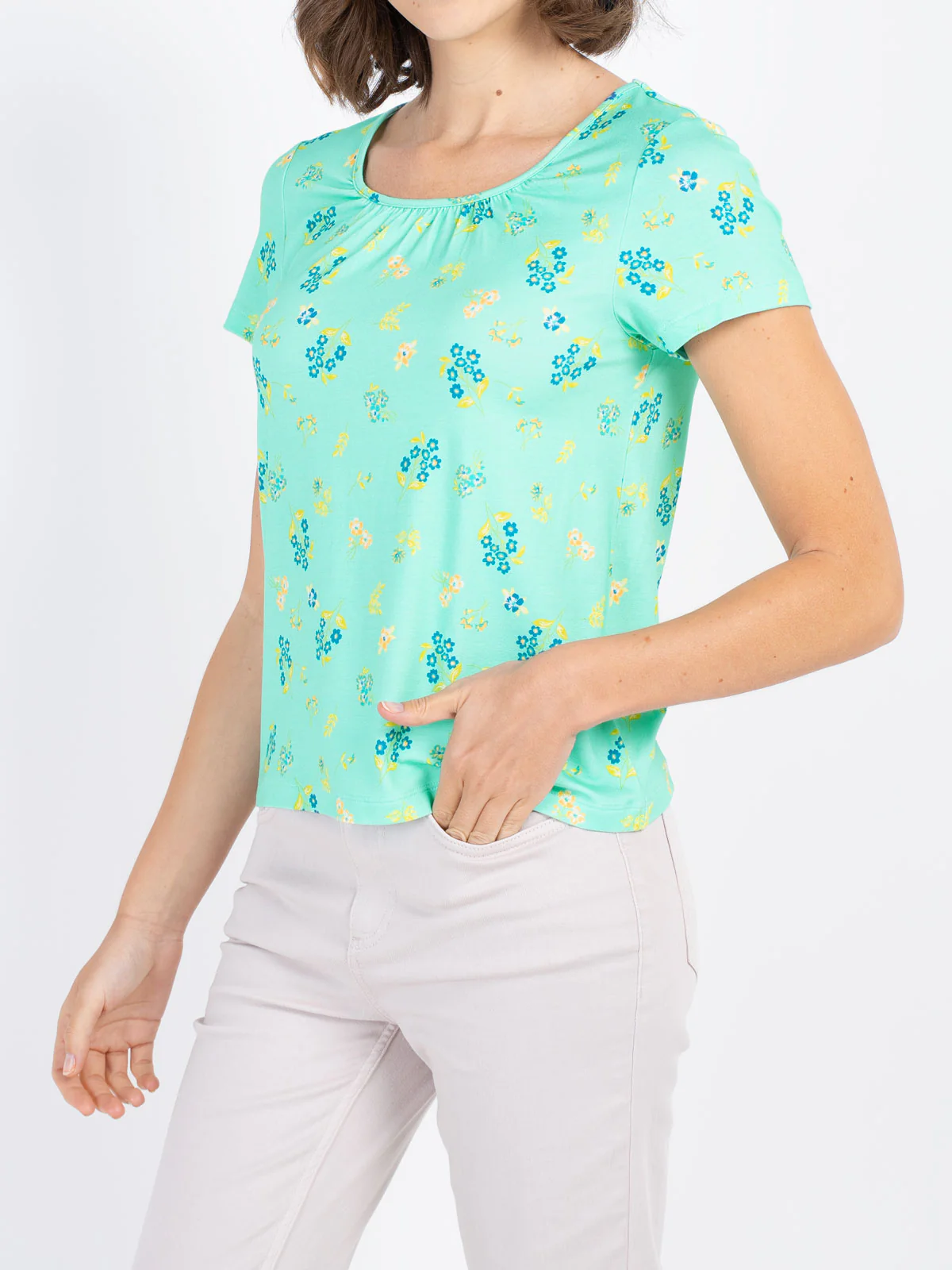 Meadow Flower Printed Jersey - Image 7